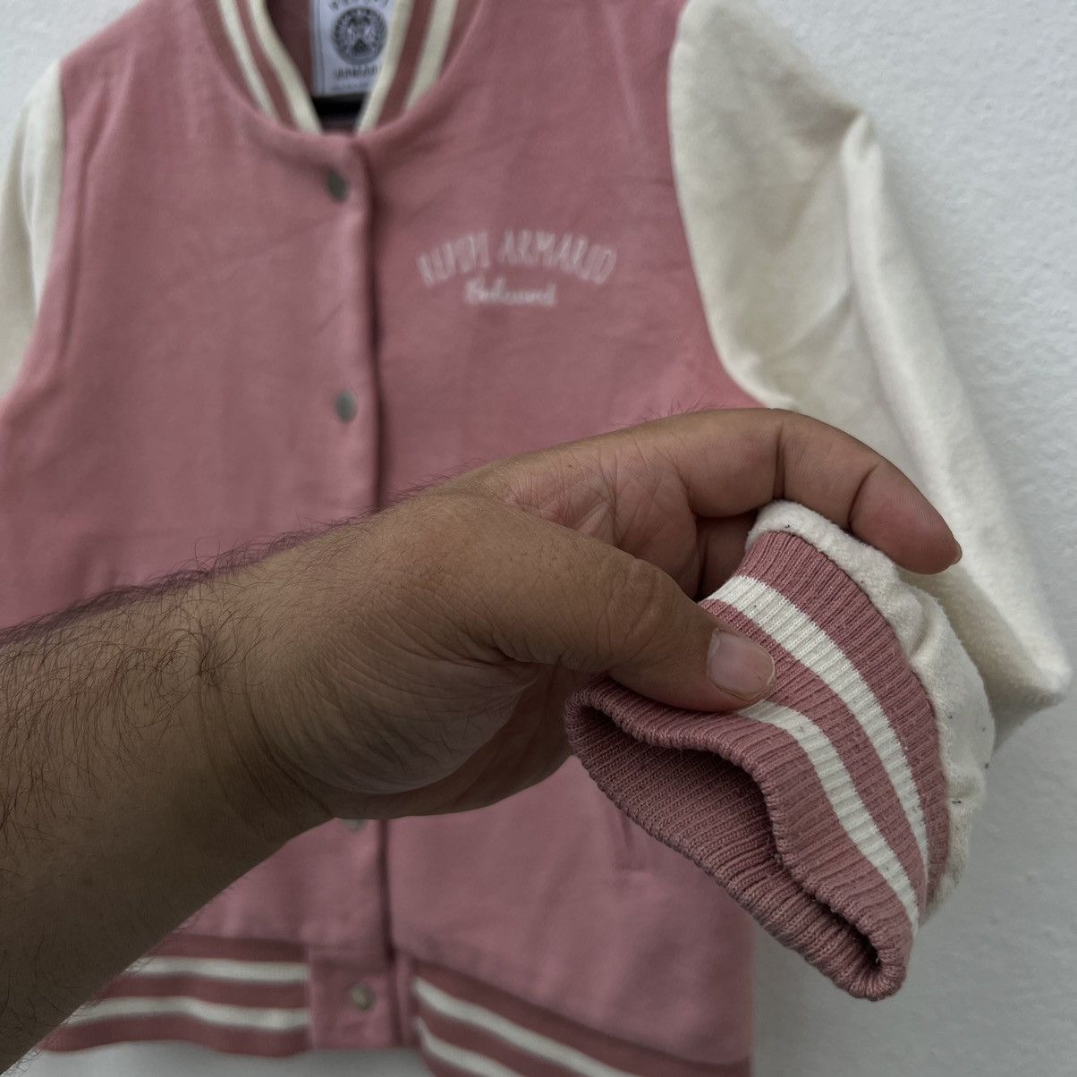 Japanese Brand RARE BIG LOGO VARSITY JACKET REPIPI ARMARIO Size US M / EU 48-50 / 2 - 7 Thumbnail