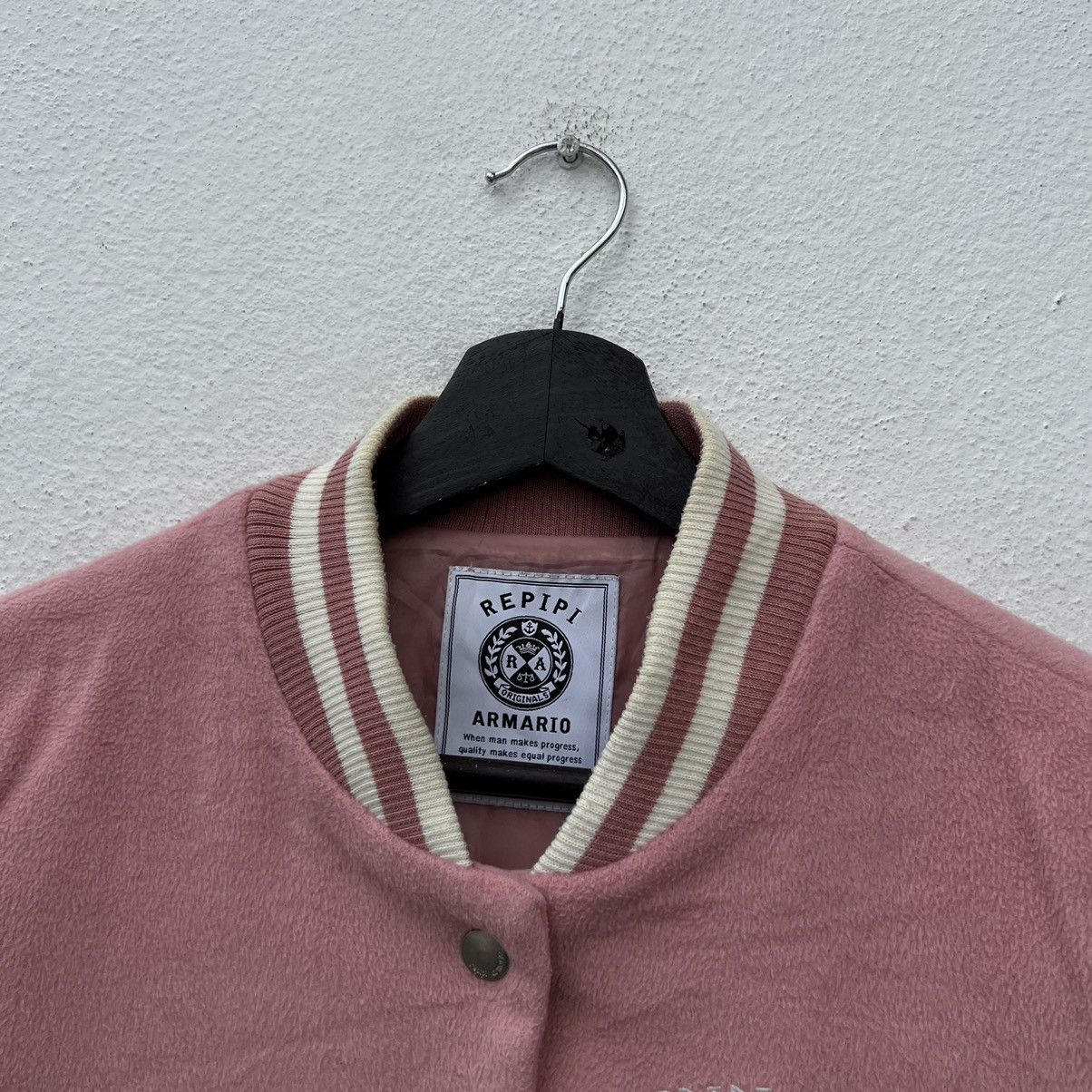 Japanese Brand RARE BIG LOGO VARSITY JACKET REPIPI ARMARIO Size US M / EU 48-50 / 2 - 6 Thumbnail