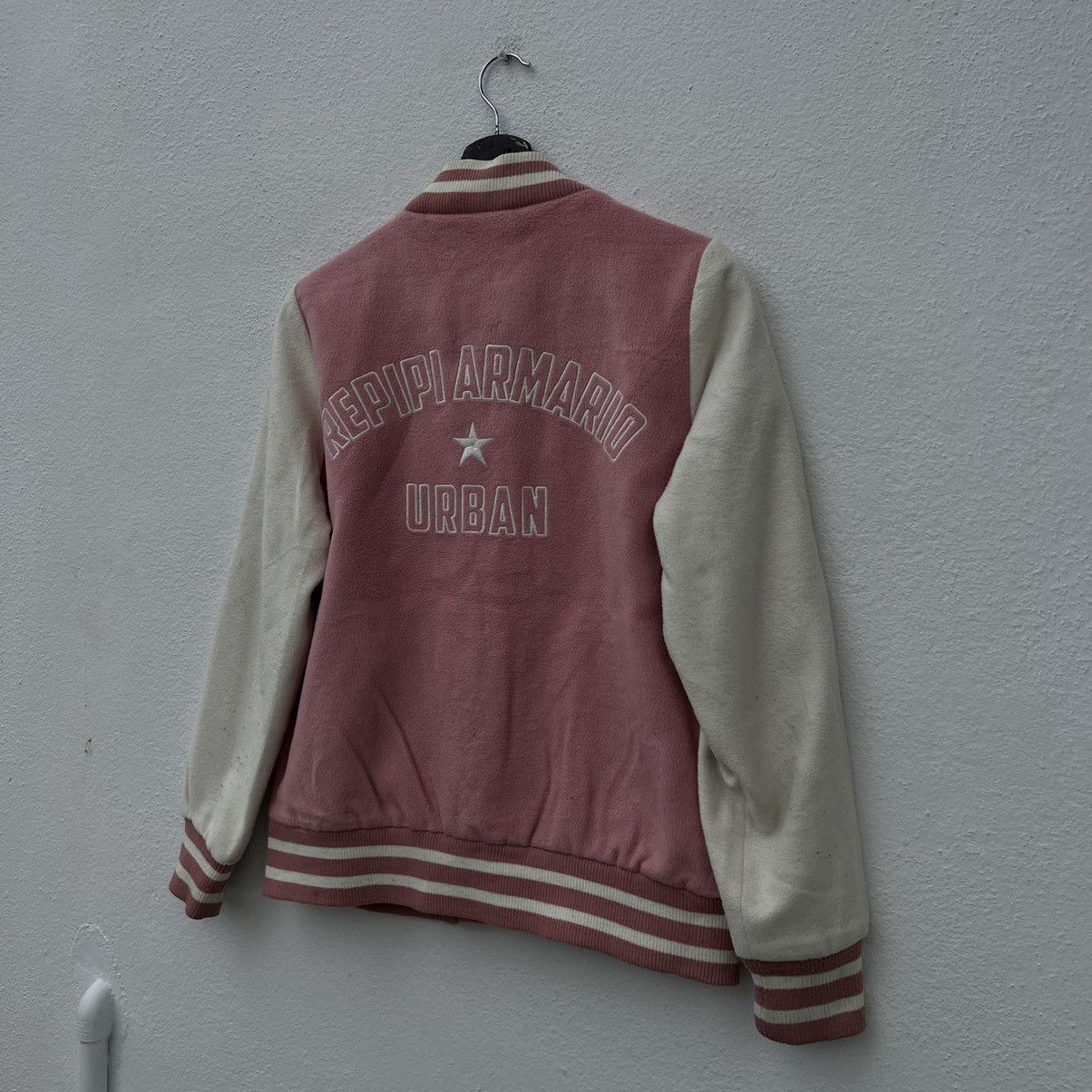Japanese Brand RARE BIG LOGO VARSITY JACKET REPIPI ARMARIO Size US M / EU 48-50 / 2 - 9 Thumbnail