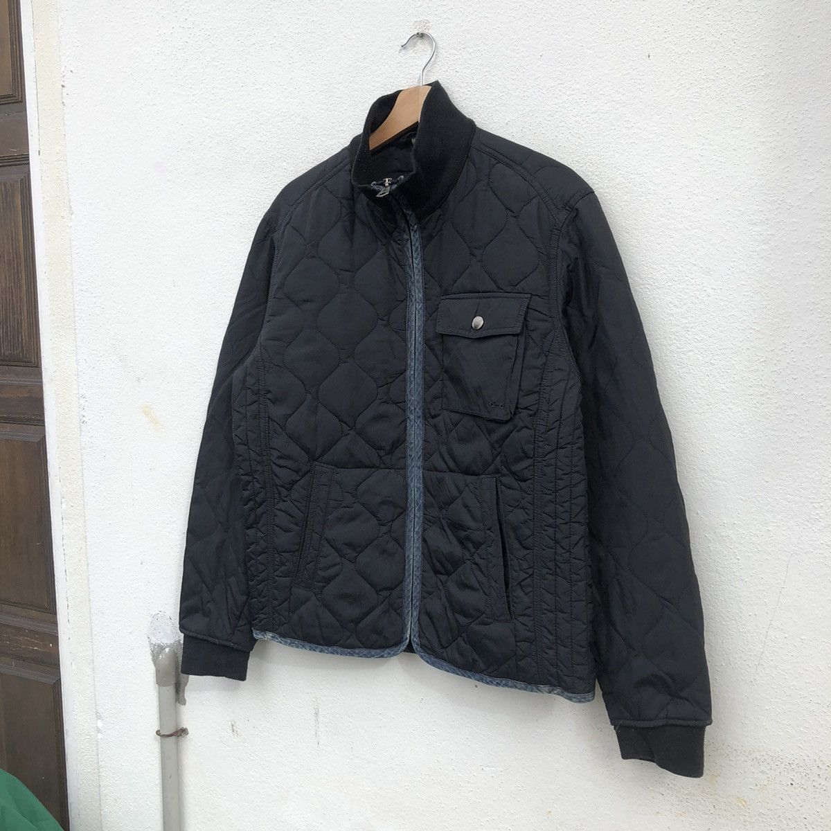 Japanese Brand VINTAGE GAP QUILTED LIGHT PUFFER JACKET Size US M / EU 48-50 / 2 - 2 Thumbnail