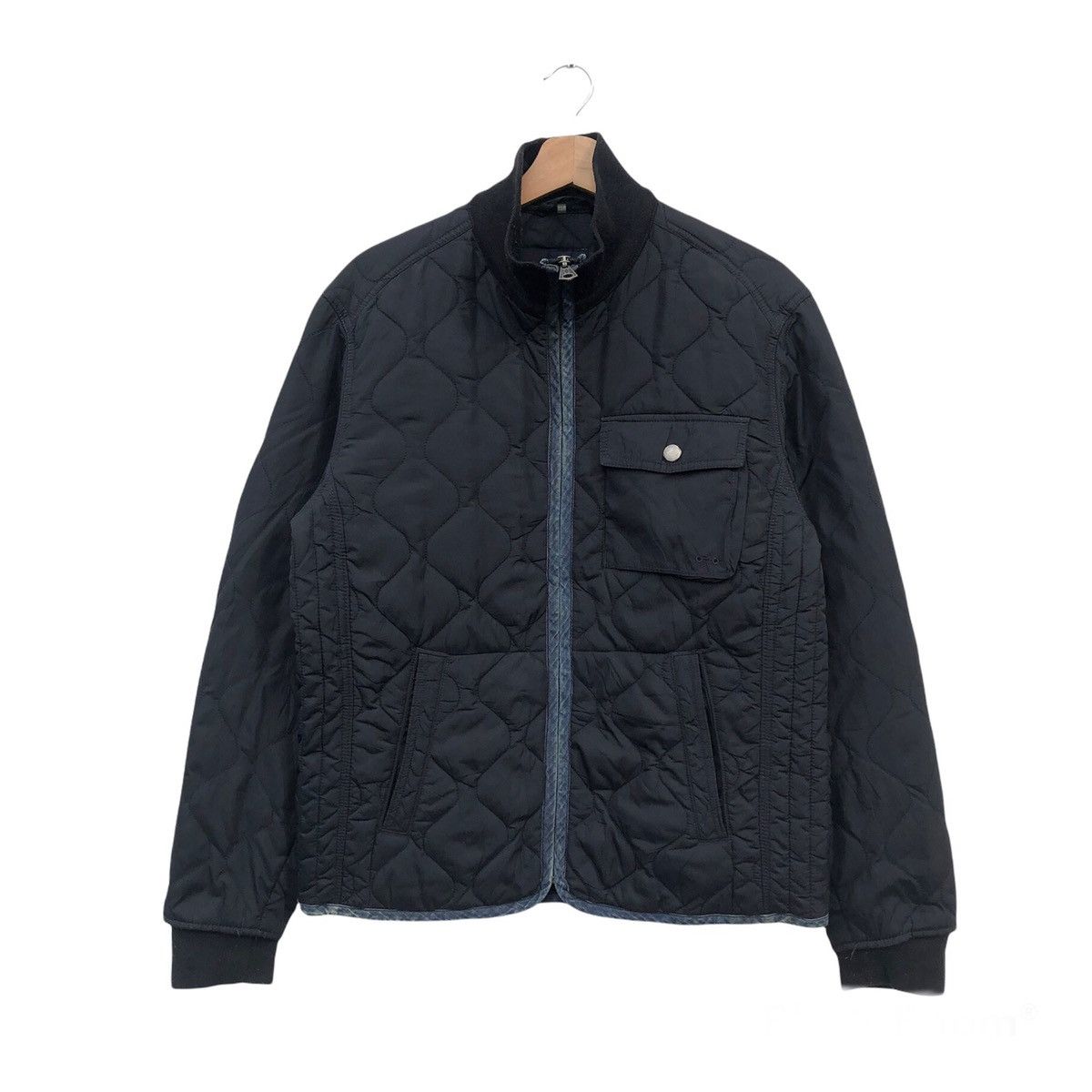 Japanese Brand VINTAGE GAP QUILTED LIGHT PUFFER JACKET Size US M / EU 48-50 / 2 - 1 Thumbnail