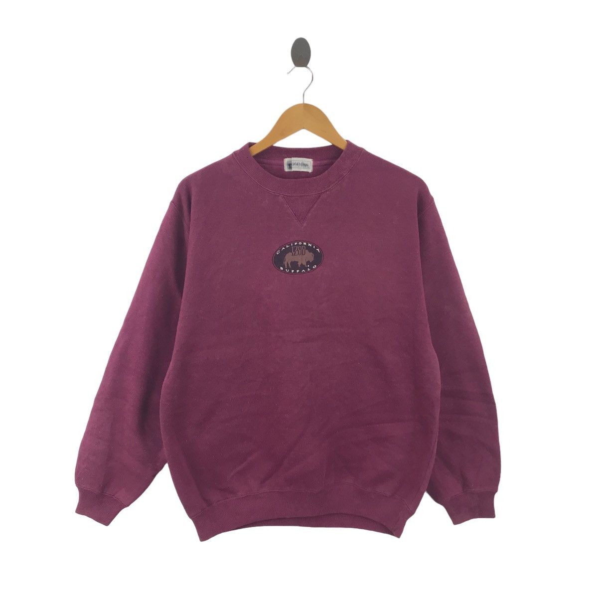 Vintage IZOD CALIFORNIA BUFFALO International Maroon