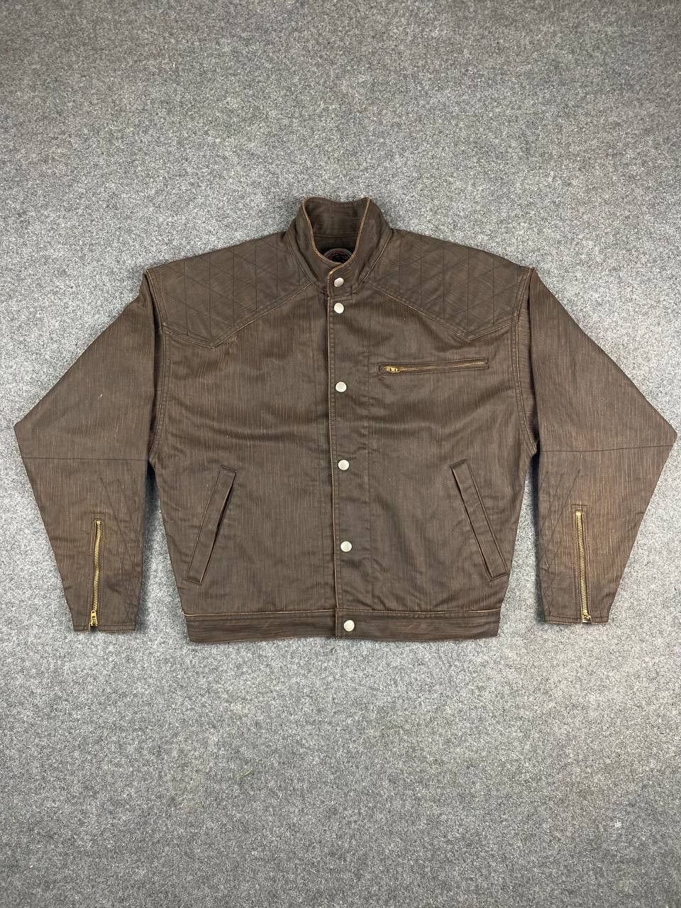Japanese Brand vintage japanese brands bike riding jacket very nice design Size US M / EU 48-50 / 2 - 1 Thumbnail