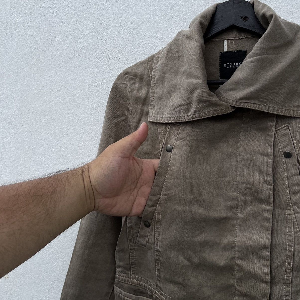 ATSURO TAYAMA VINTAGE HIKORY CHORE JACKET ATSURO TAYAMA JAPAN Size US M / EU 48-50 / 2 - 6 Thumbnail