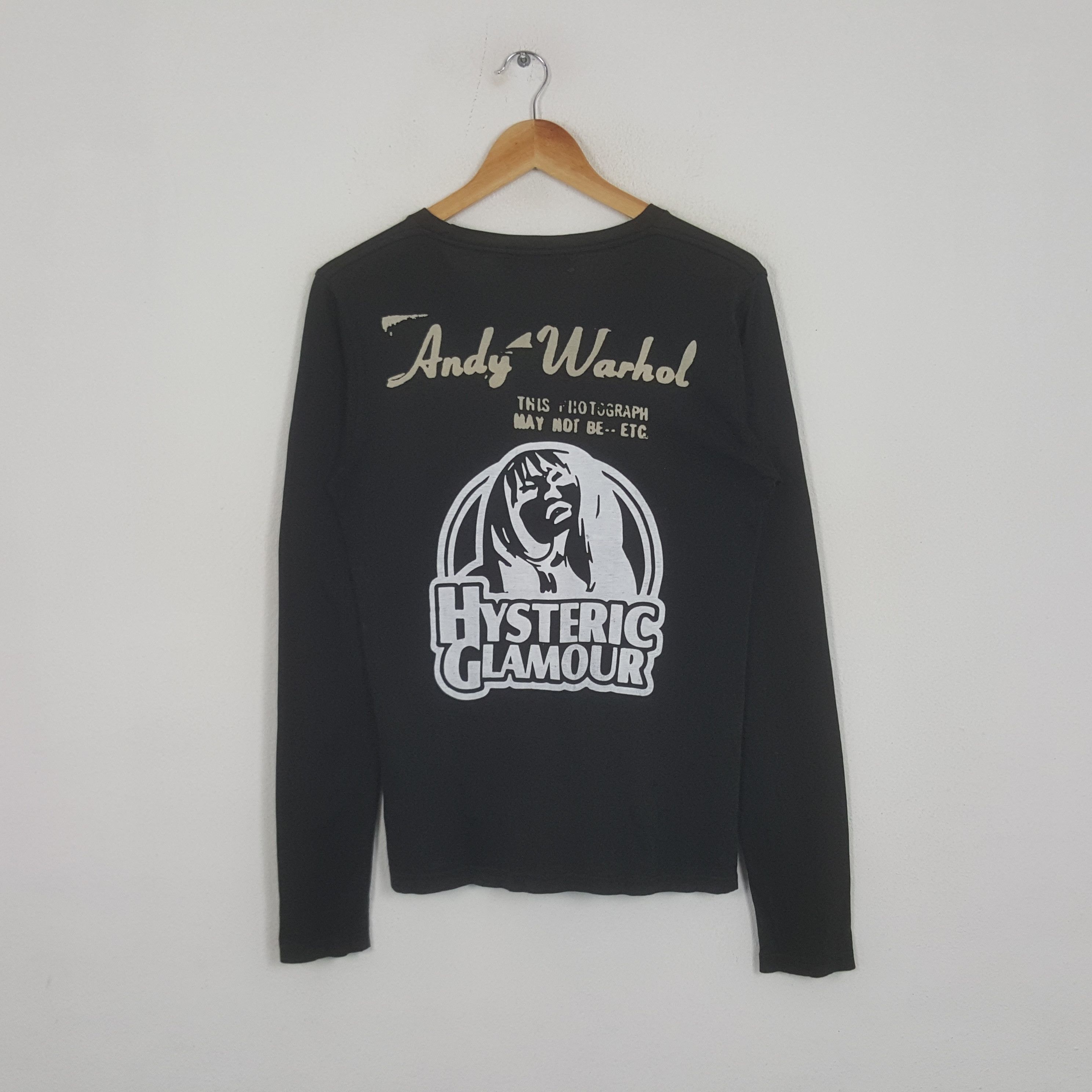 Vintage Hysteric Glamour Japanese Brand Long Sleeve Tshirt