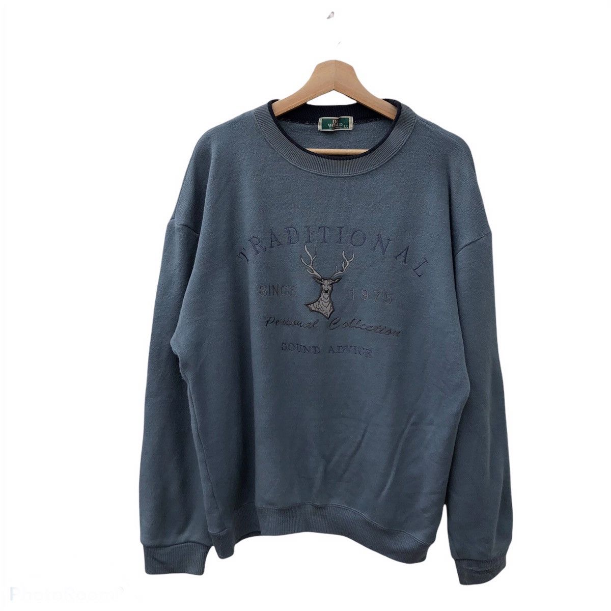 Japanese Brand VINTAGE SWEATSHIRT DC WORLD BIG LOGO EMBROIDERED Size US L / EU 52-54 / 3 - 1 Thumbnail