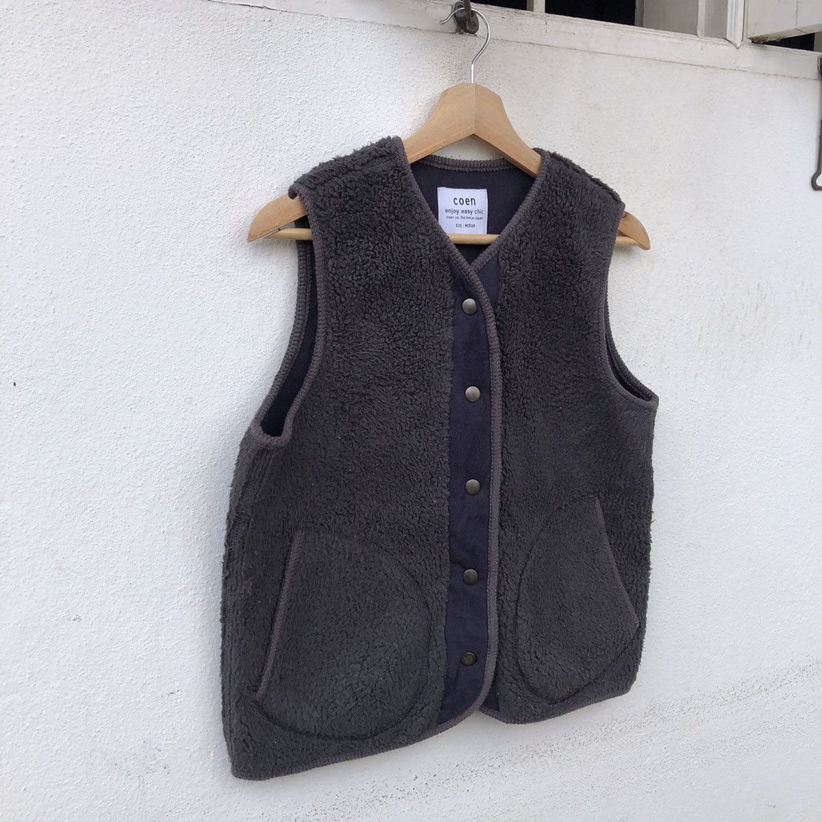 Japanese Brand COEN CO.LTD TOKYO JAPAN FLEECE VEST Size US M / EU 48-50 / 2 - 3 Thumbnail