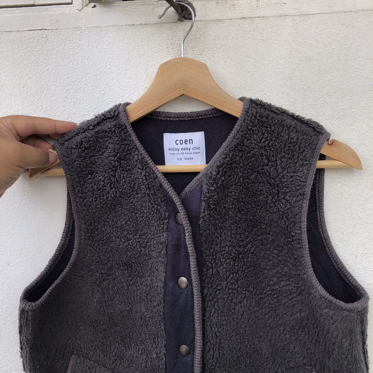 Japanese Brand COEN CO.LTD TOKYO JAPAN FLEECE VEST Size US M / EU 48-50 / 2 - 4 Thumbnail