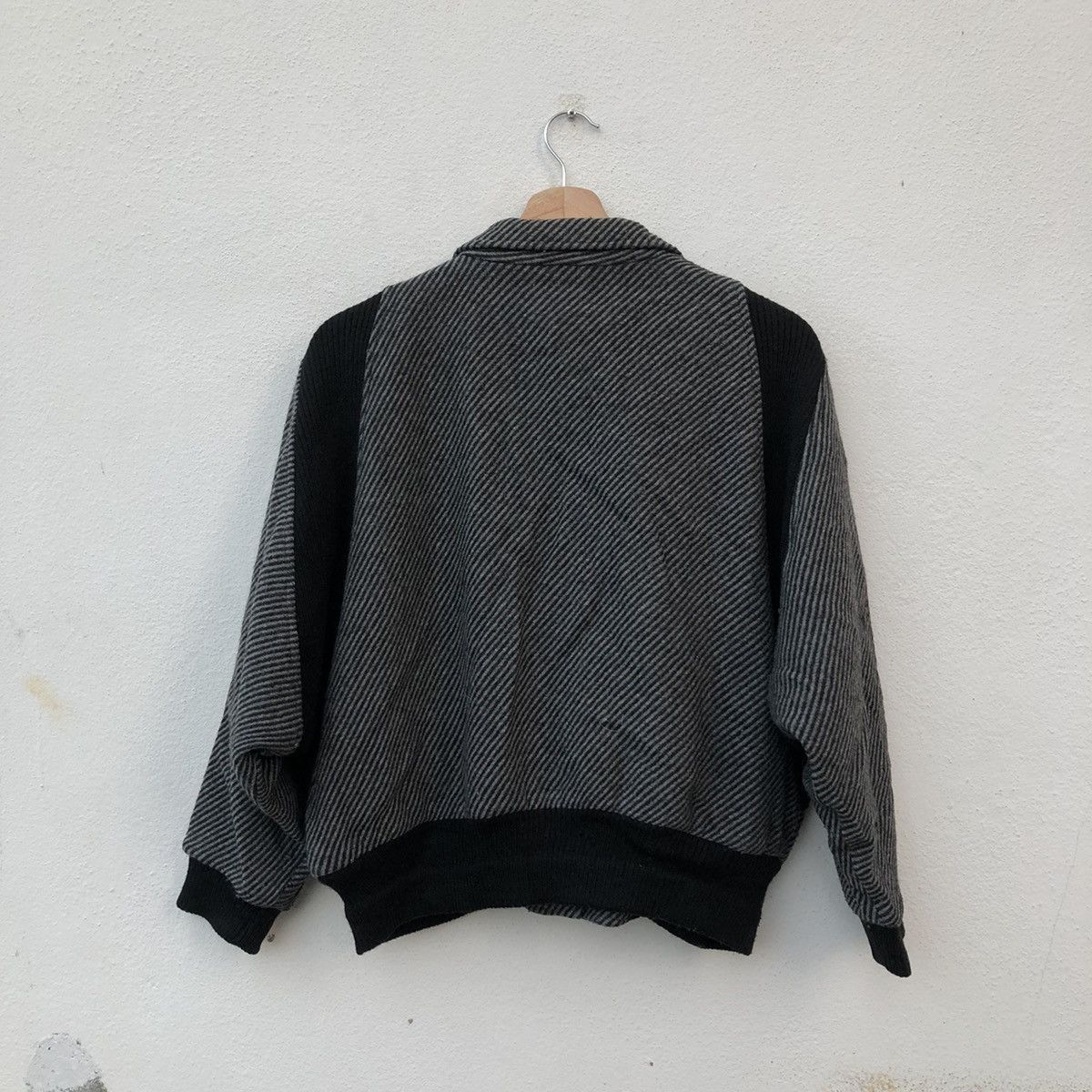 Japanese Brand VINTAGE GOLD CAT BOMBER JACKET HERRINGBONE DESIGN Size US M / EU 48-50 / 2 - 8 Thumbnail