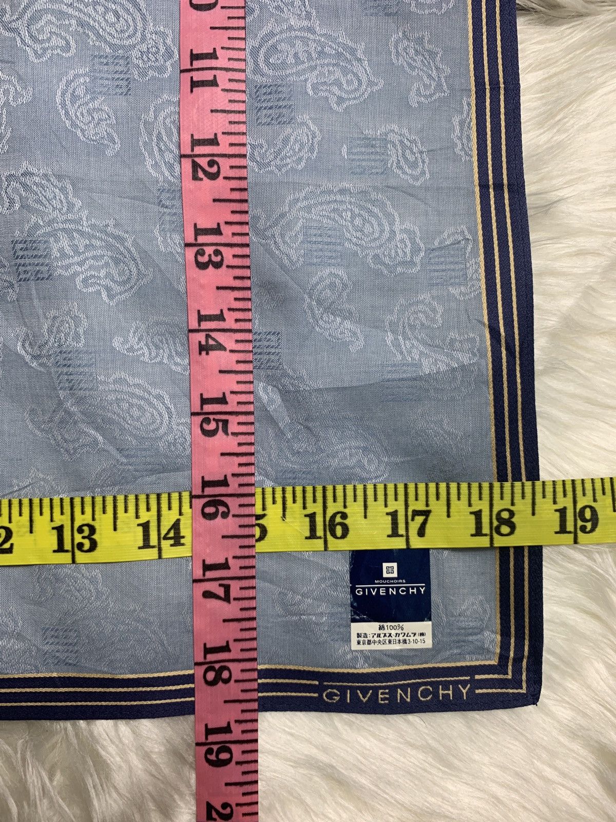 Givenchy Givenchy Handkerchief Bandana Neckwear Pocketsquare Size ONE SIZE - 8 Thumbnail