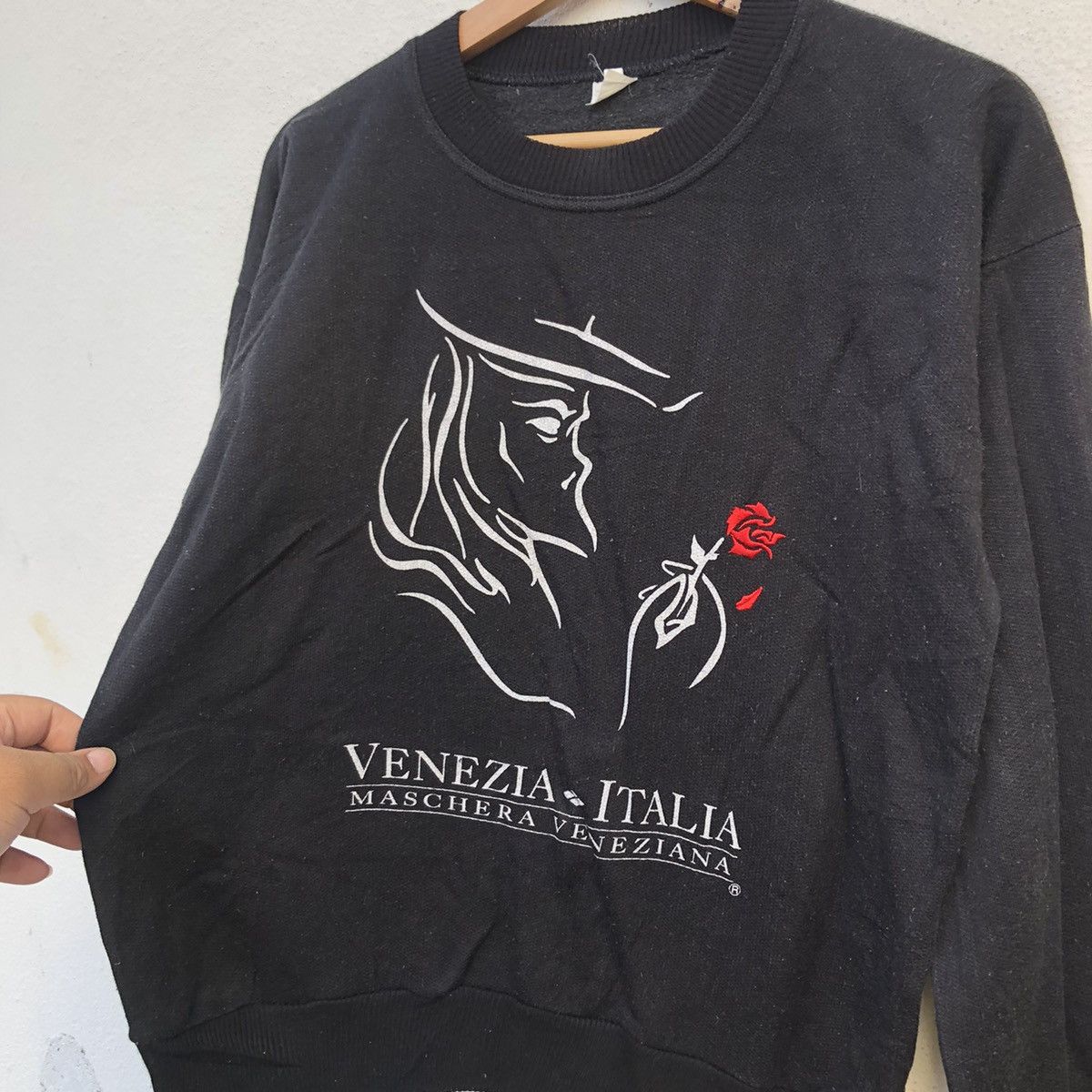 Japanese Brand VINTAGE VENEZIA ITALIA MASCHERA VENEZIANA BIG LOGO Size US S / EU 44-46 / 1 - 5 Thumbnail