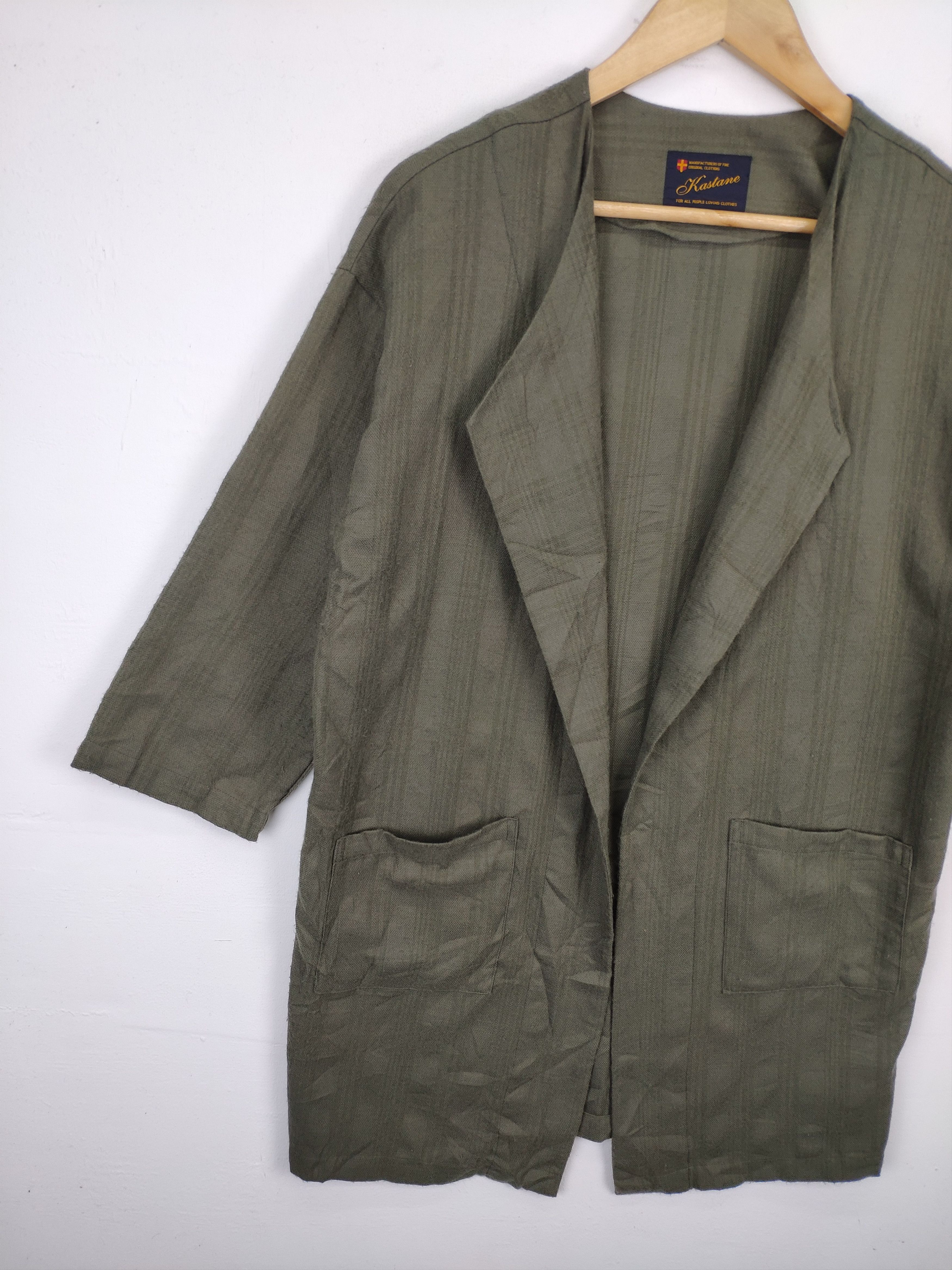 Japanese Brand Vintage Japanese Cardigan Kimono by Kastane Size M / US 6-8 / IT 42-44 - 6 Thumbnail
