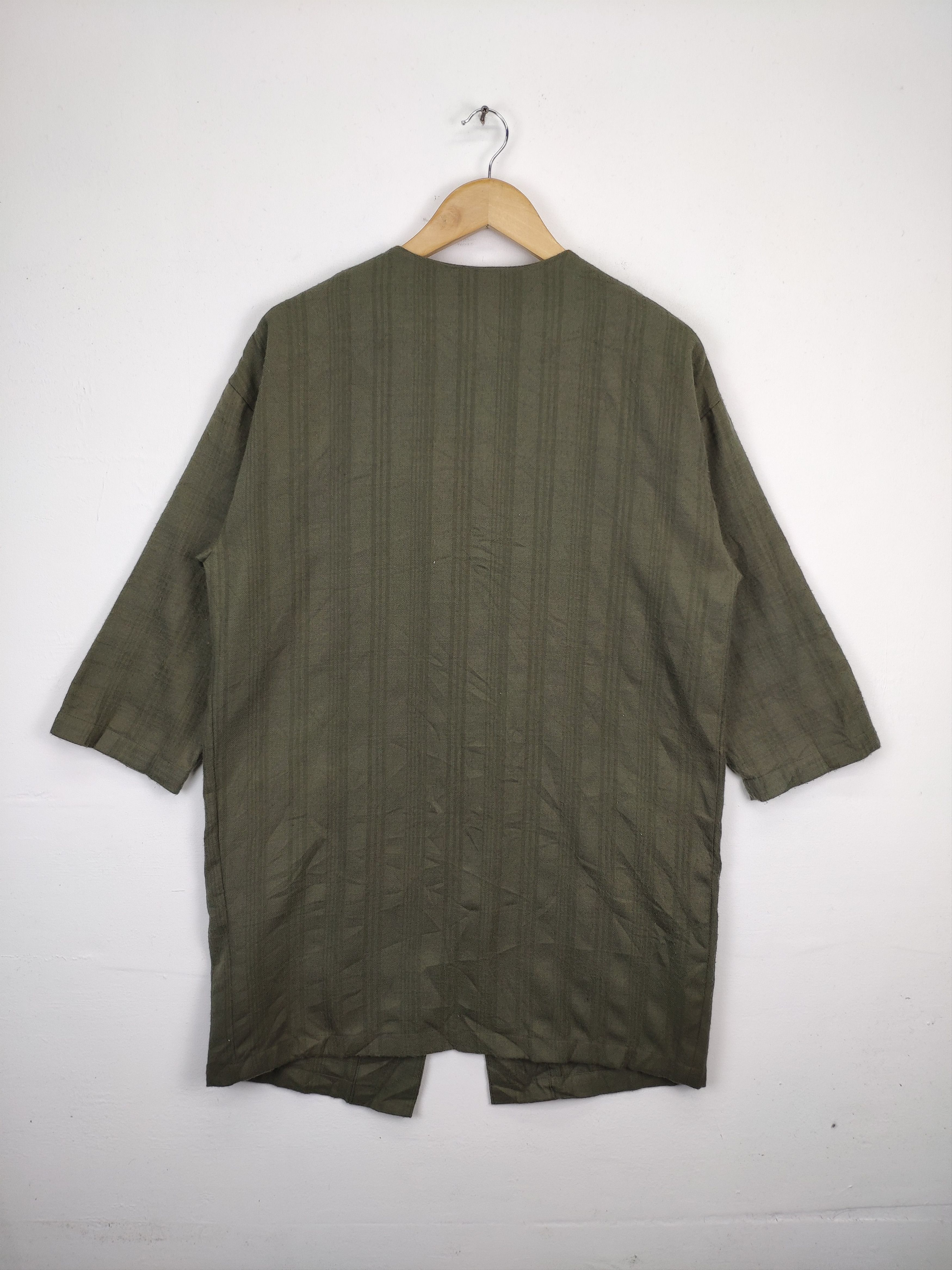 Japanese Brand Vintage Japanese Cardigan Kimono by Kastane Size M / US 6-8 / IT 42-44 - 2 Thumbnail
