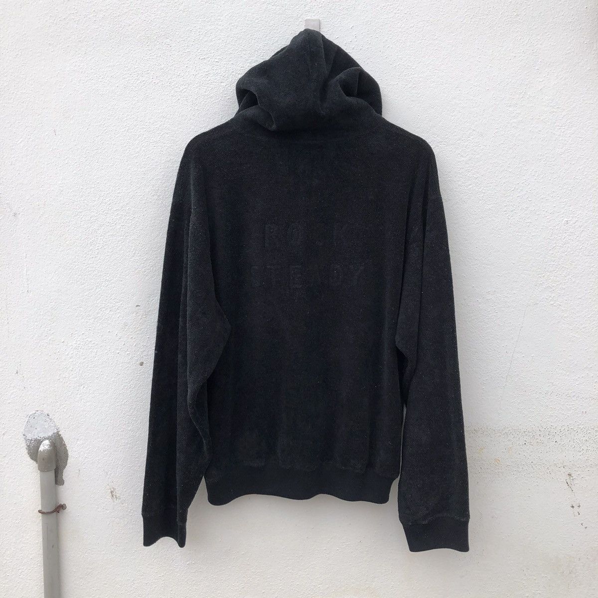 A.P.C. A.P.C HOODIE SWEATER HIVER 1999 BIG LOGO ROCK STEADY Size US M / EU 48-50 / 2 - 10 Thumbnail