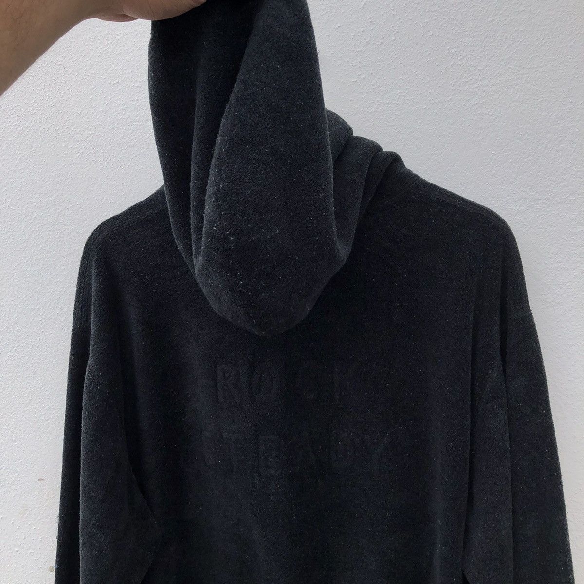 A.P.C. A.P.C HOODIE SWEATER HIVER 1999 BIG LOGO ROCK STEADY Size US M / EU 48-50 / 2 - 9 Thumbnail