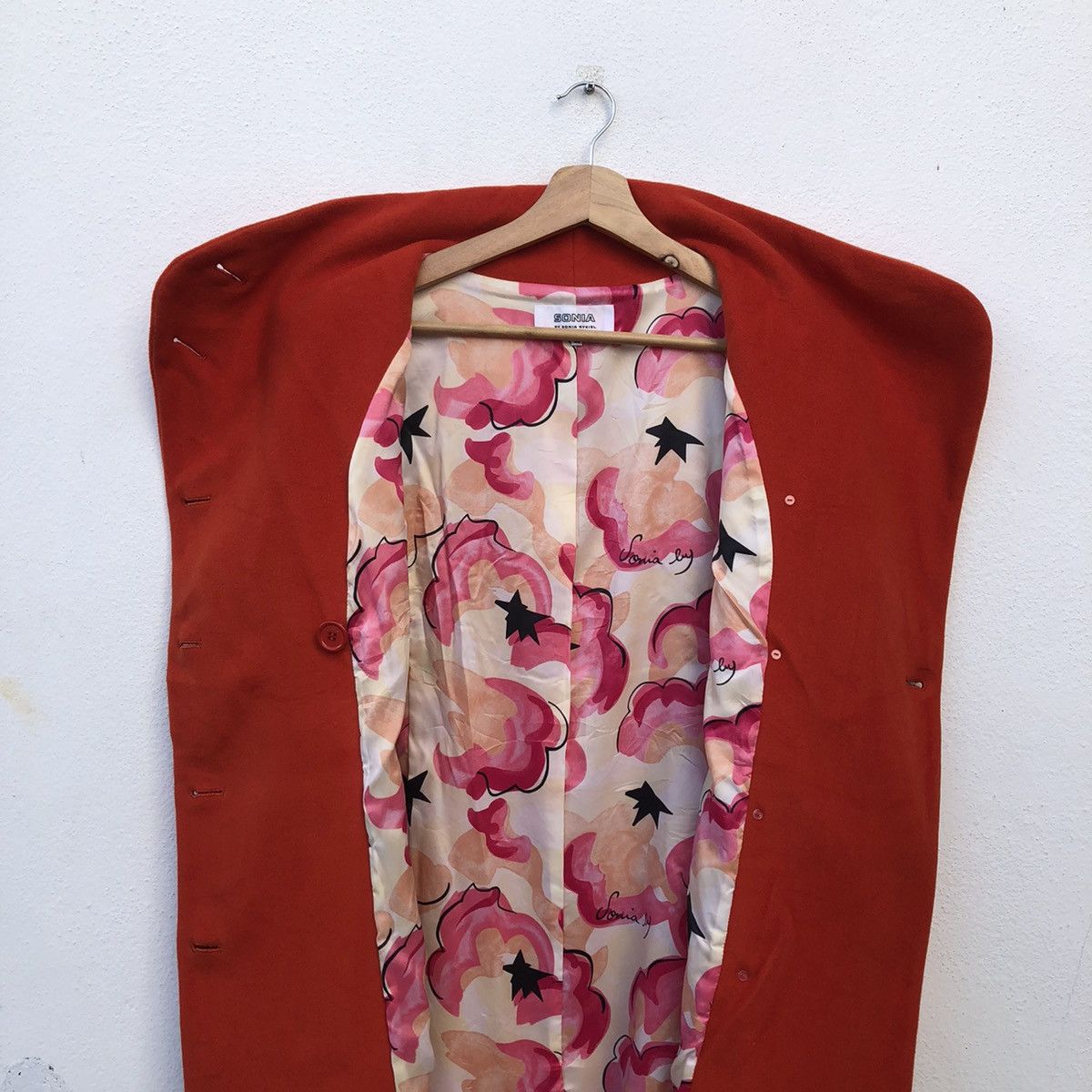 Sonia Rykiel SONIA BY SONIA RYKIEL FULL PRINT LINING LONG JACKET Size US M / EU 48-50 / 2 - 13 Thumbnail