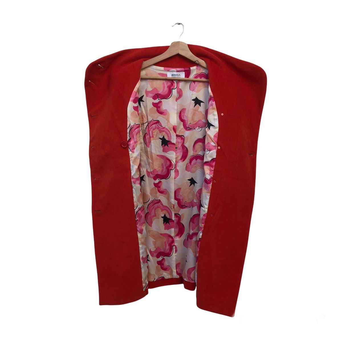 Sonia Rykiel SONIA BY SONIA RYKIEL FULL PRINT LINING LONG JACKET Size US M / EU 48-50 / 2 - 1 Thumbnail