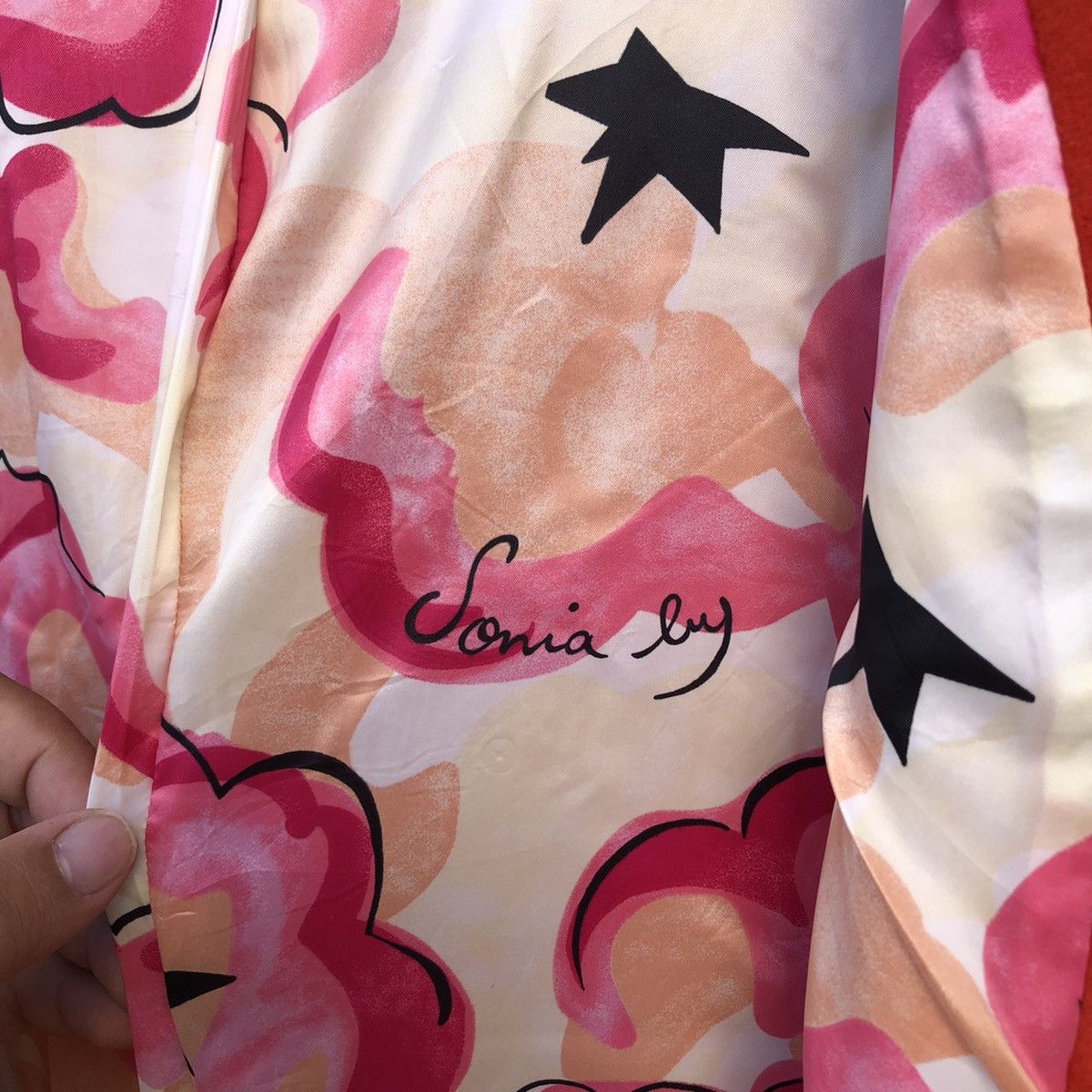 Sonia Rykiel SONIA BY SONIA RYKIEL FULL PRINT LINING LONG JACKET Size US M / EU 48-50 / 2 - 14 Thumbnail