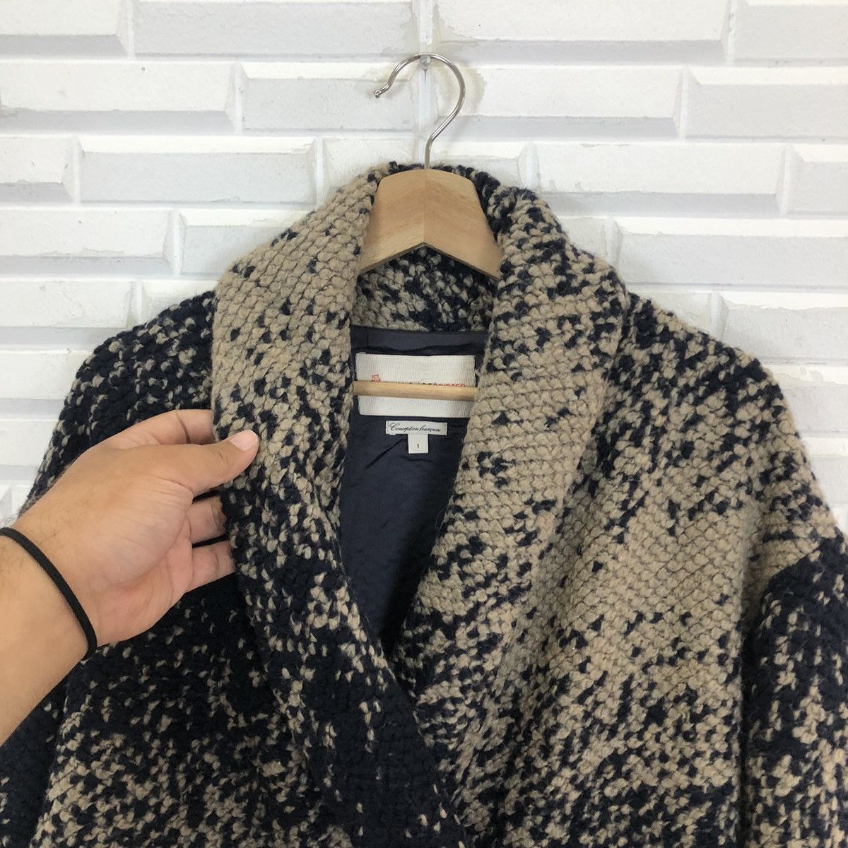 Japanese Brand VINTAGE PAUL & JOE SISTER FUR FLEECE PRINTED NAVAJO DESIGN Size US M / EU 48-50 / 2 - 8 Thumbnail