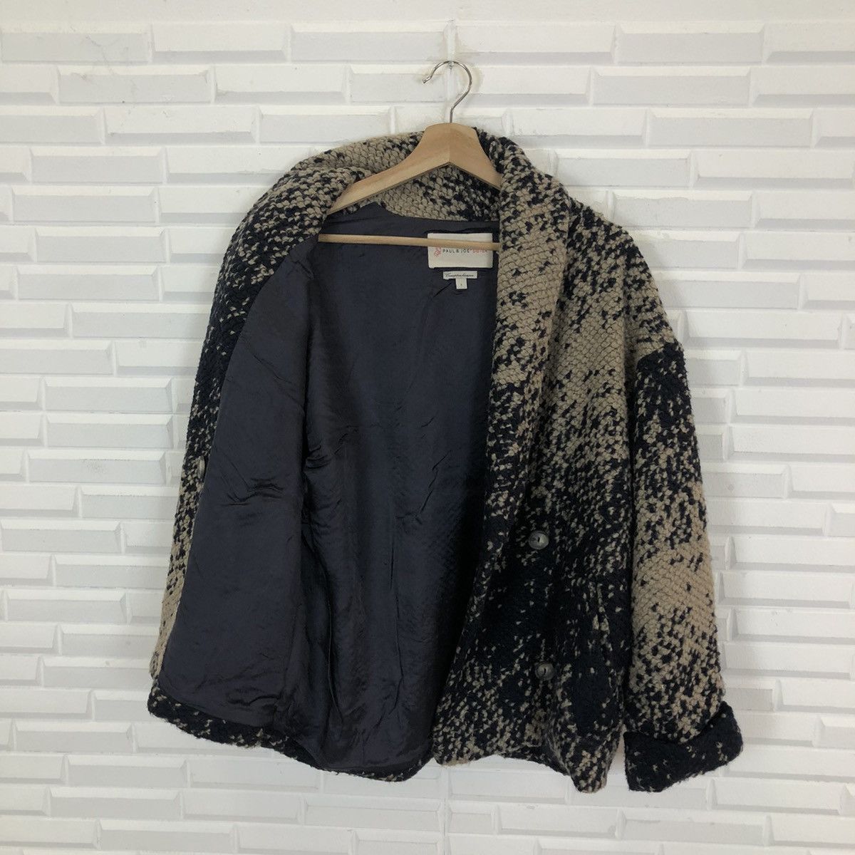 Japanese Brand VINTAGE PAUL & JOE SISTER FUR FLEECE PRINTED NAVAJO DESIGN Size US M / EU 48-50 / 2 - 11 Thumbnail