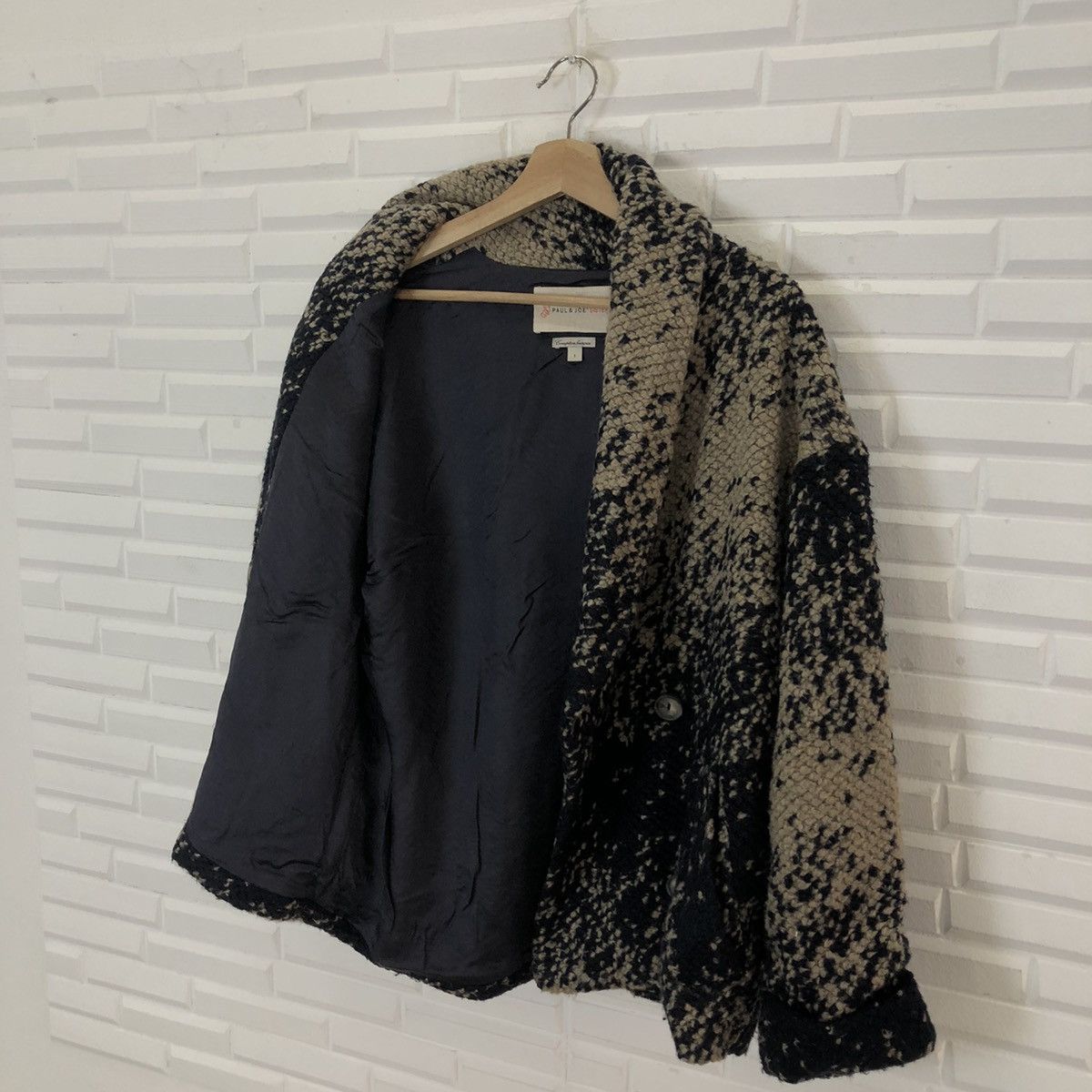 Japanese Brand VINTAGE PAUL & JOE SISTER FUR FLEECE PRINTED NAVAJO DESIGN Size US M / EU 48-50 / 2 - 12 Thumbnail