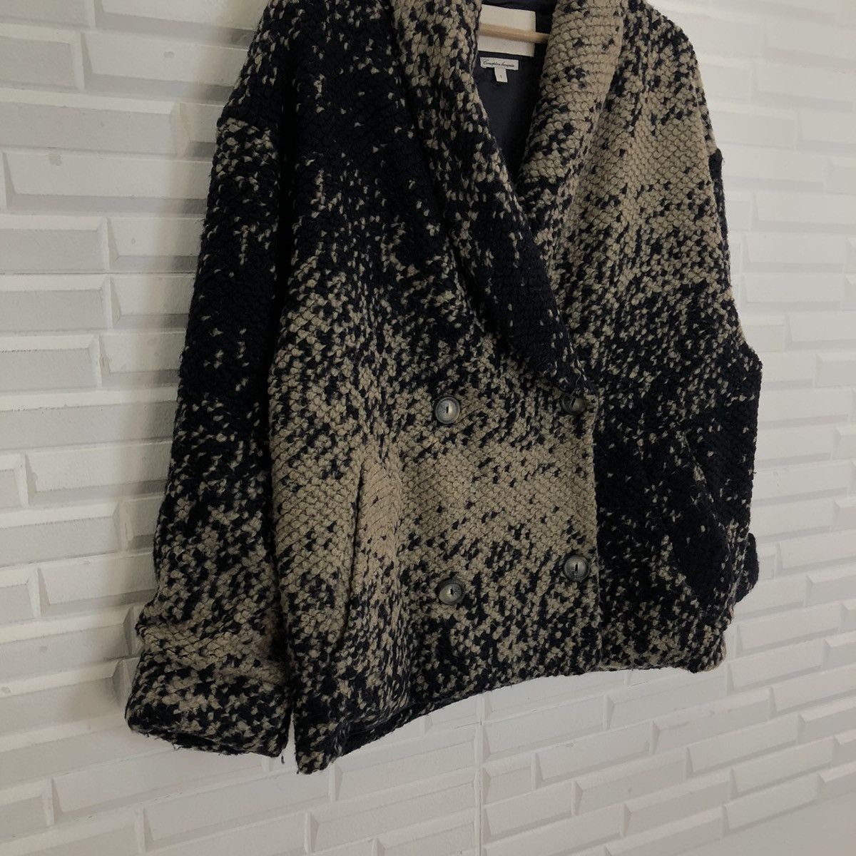 Japanese Brand VINTAGE PAUL & JOE SISTER FUR FLEECE PRINTED NAVAJO DESIGN Size US M / EU 48-50 / 2 - 4 Thumbnail
