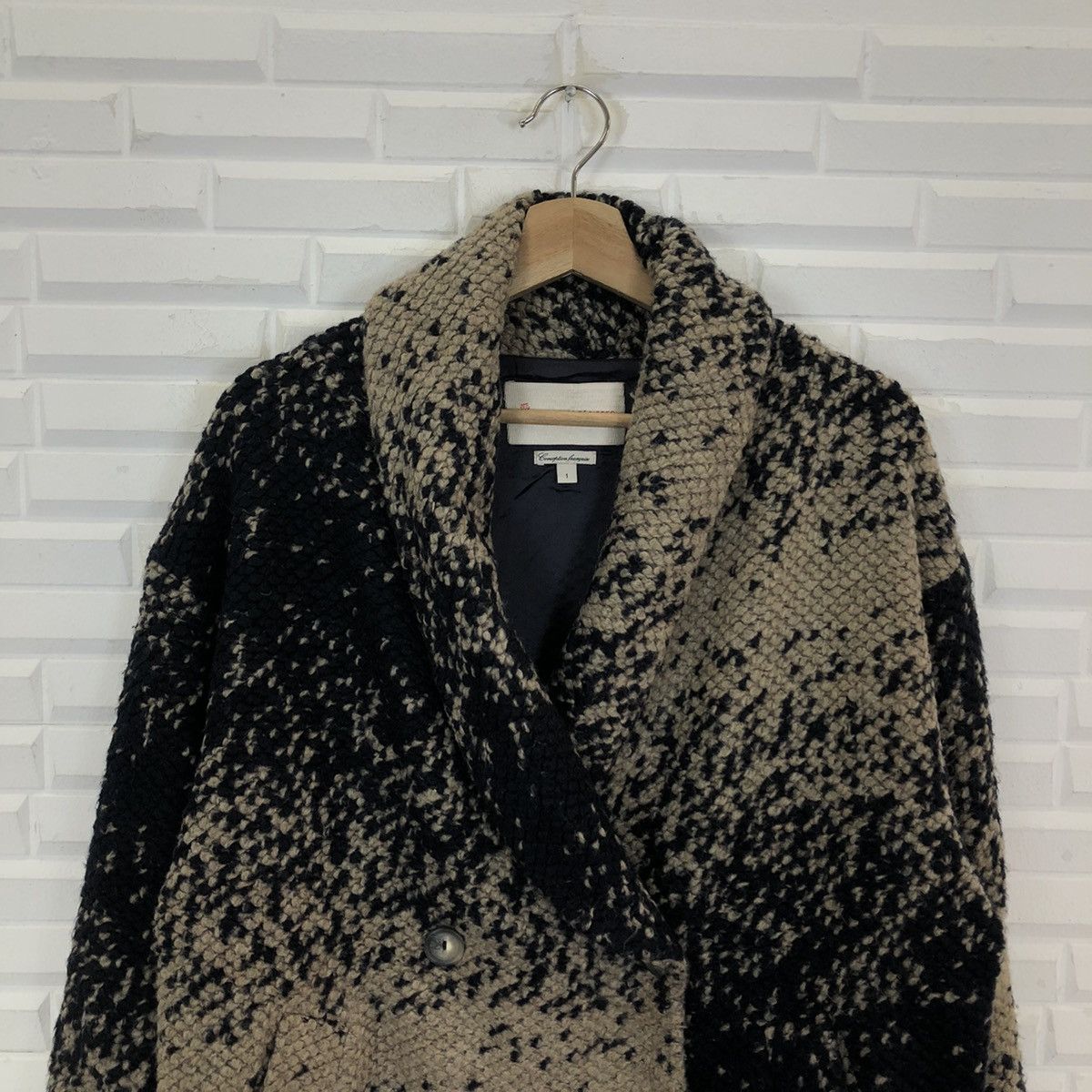 Japanese Brand VINTAGE PAUL & JOE SISTER FUR FLEECE PRINTED NAVAJO DESIGN Size US M / EU 48-50 / 2 - 3 Thumbnail
