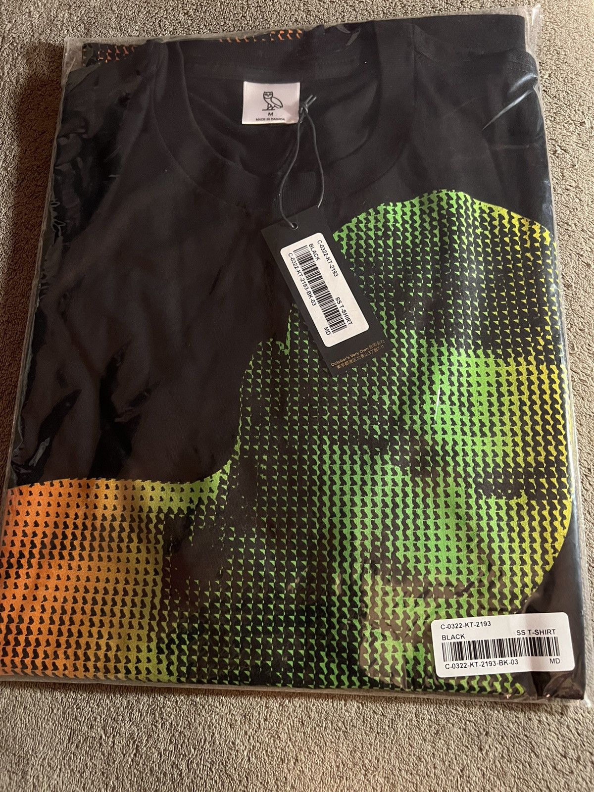 Drake × October's Very Own *RARE* OVO T-SHIRT x MIKE TYSON SIGNATURE TEE BRAND NEW Size US L / EU 52-54 / 3 - 1 Thumbnail
