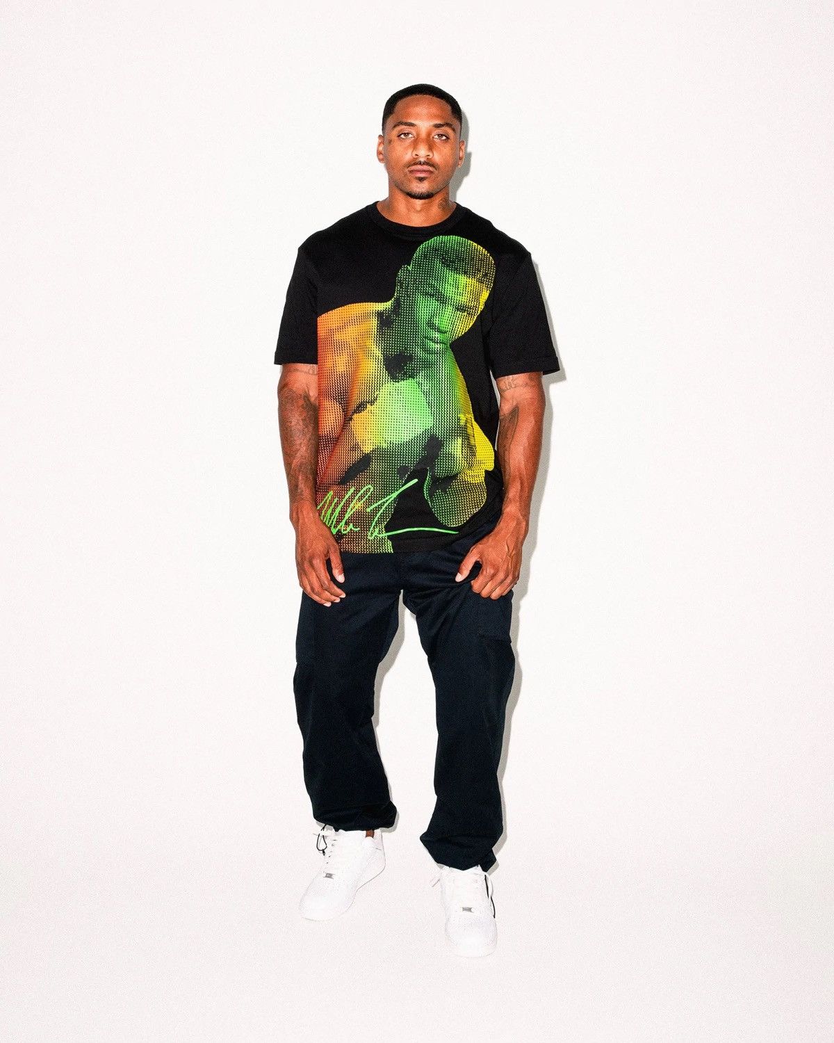 Drake × October's Very Own *RARE* OVO T-SHIRT x MIKE TYSON SIGNATURE TEE BRAND NEW Size US L / EU 52-54 / 3 - 5 Thumbnail