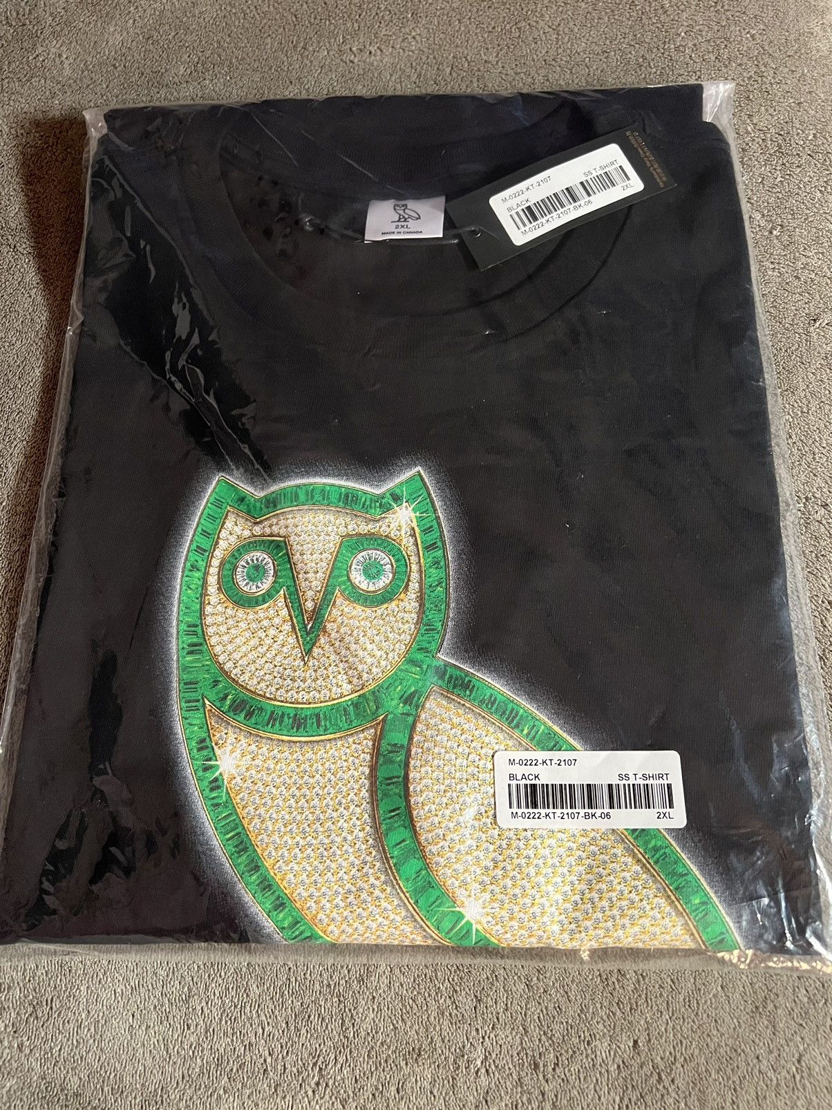 Drake OVO T-Shirt Pen & Pixel Jewel OG Owl Tee BRAND NEW RARE Size US XXL / EU 58 / 5 - 1 Thumbnail