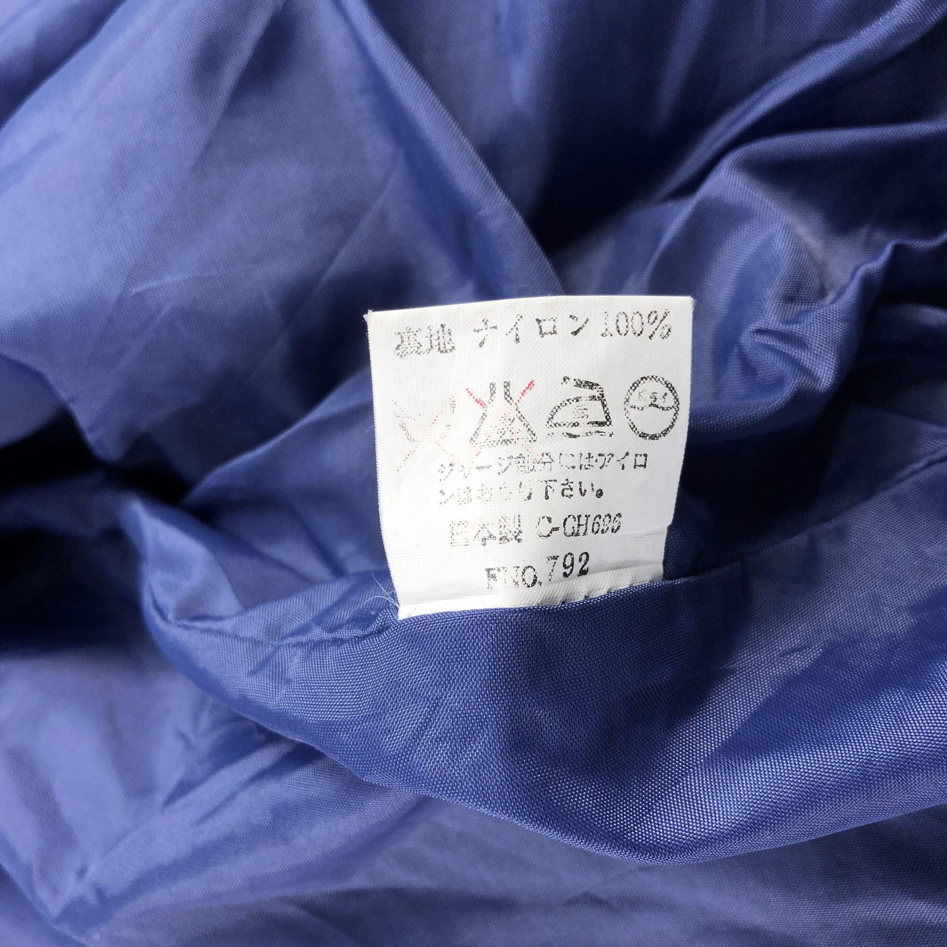 Japanese Brand 90s Bonmarlen Blue Wool Bomber Varsity Jacket JC58 Size US S / EU 44-46 / 1 - 5 Thumbnail