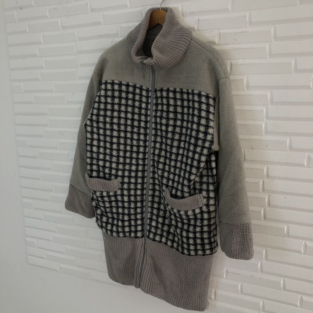 Japanese Brand VINTAGE ARMARIUM X PERSODEA WHITE LABEL ZIPPER JACKET Size US L / EU 52-54 / 3 - 2 Thumbnail