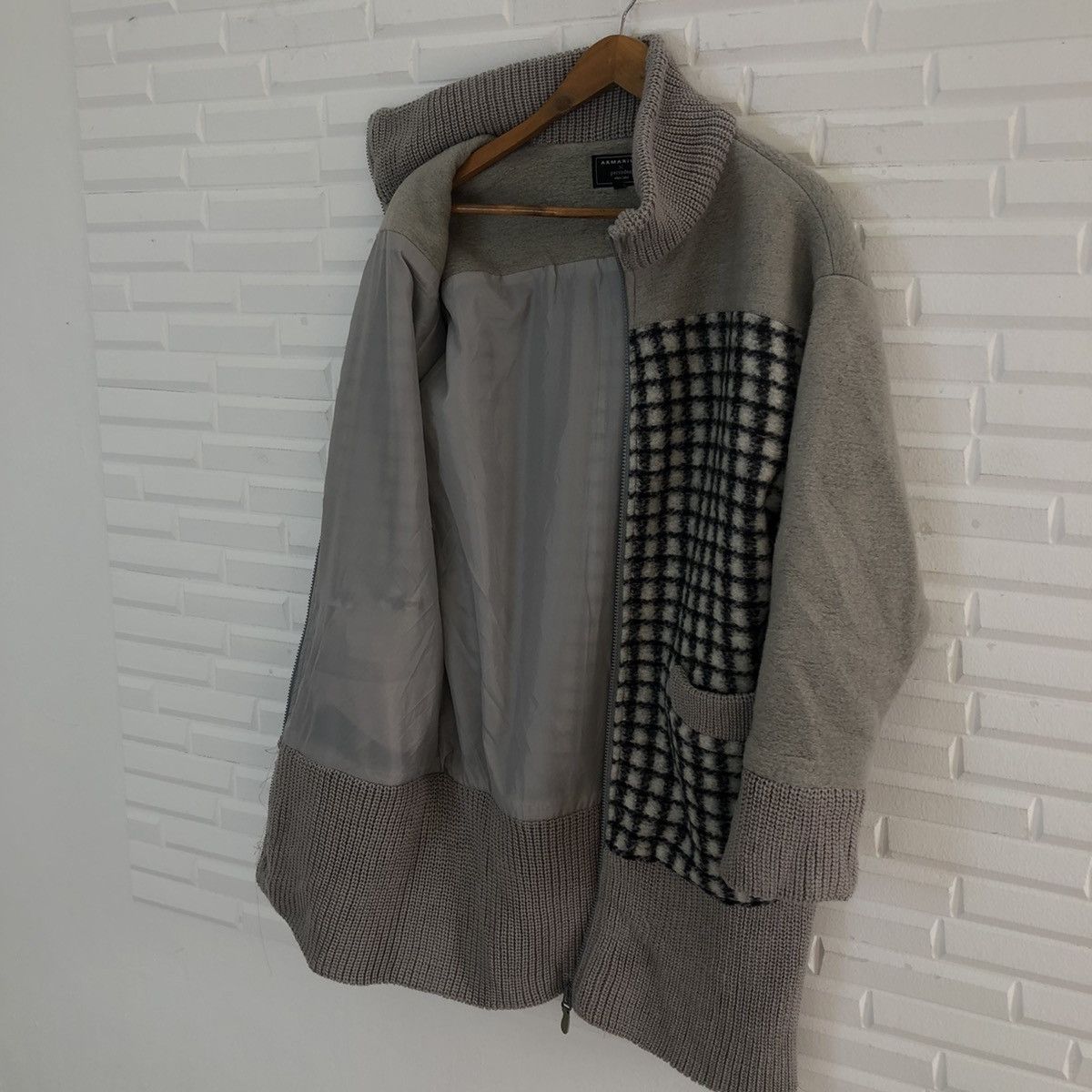 Japanese Brand VINTAGE ARMARIUM X PERSODEA WHITE LABEL ZIPPER JACKET Size US L / EU 52-54 / 3 - 9 Thumbnail