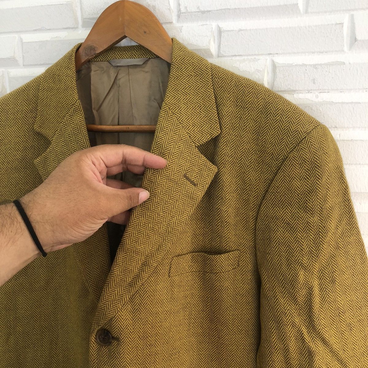 Christian Dior Monsieur VINTAGE HERRINGBONE JACKET CHRISTIAN DIOR MONSIEUR Size US M / EU 48-50 / 2 - 5 Thumbnail