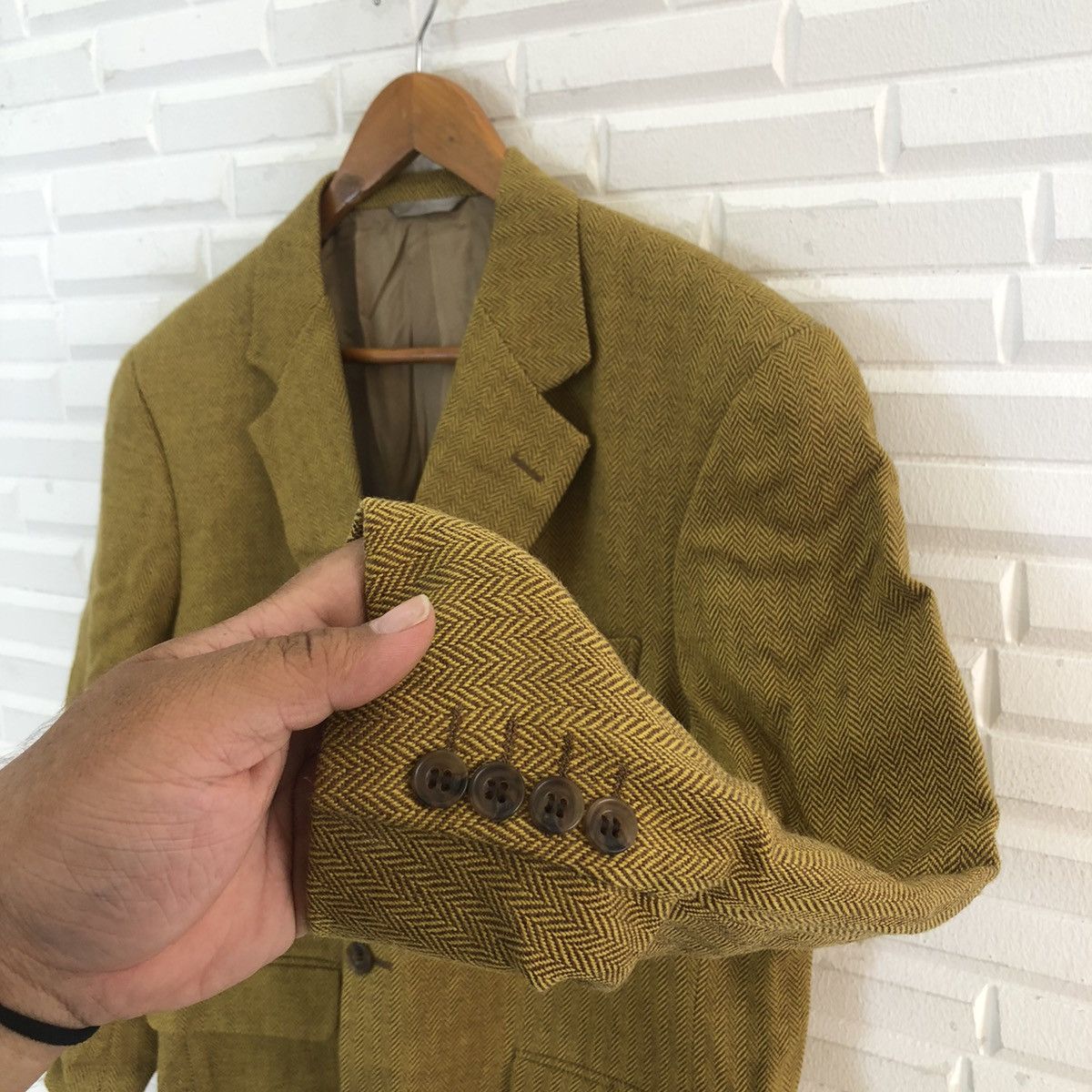Christian Dior Monsieur VINTAGE HERRINGBONE JACKET CHRISTIAN DIOR MONSIEUR Size US M / EU 48-50 / 2 - 6 Thumbnail