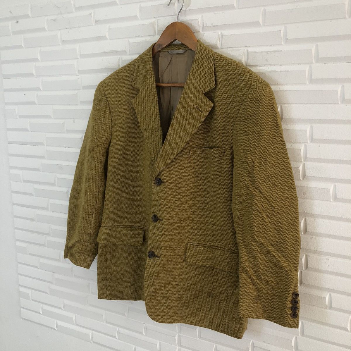 Christian Dior Monsieur VINTAGE HERRINGBONE JACKET CHRISTIAN DIOR MONSIEUR Size US M / EU 48-50 / 2 - 2 Thumbnail