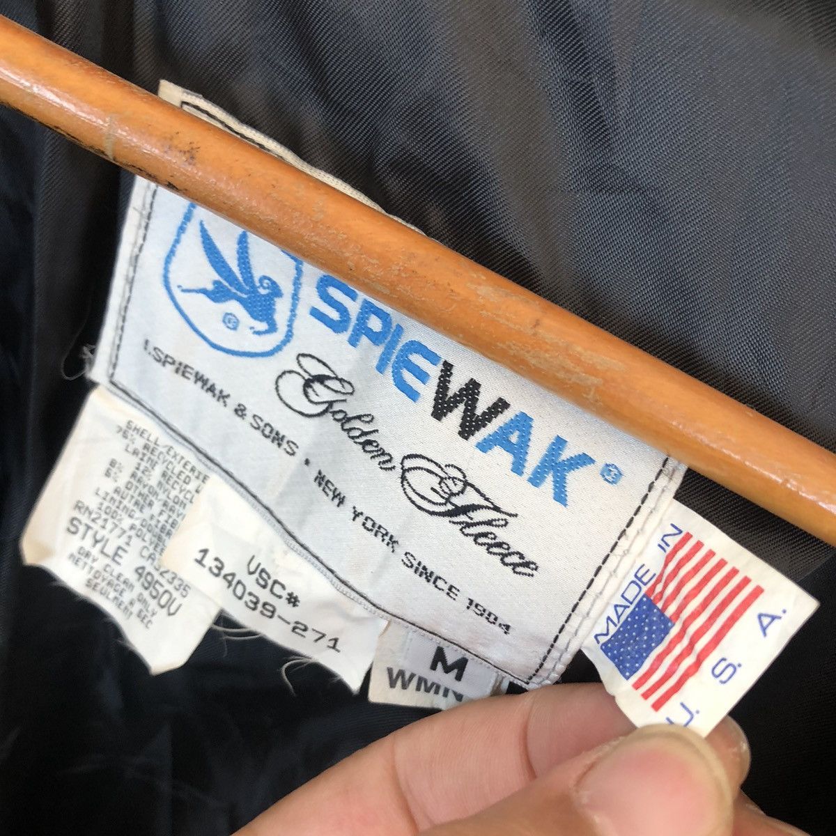 Vintage VINTAGE SPIEWALK MADE IN USA MULTI POCKET CARGO JACKET Size US M / EU 48-50 / 2 - 15 Thumbnail