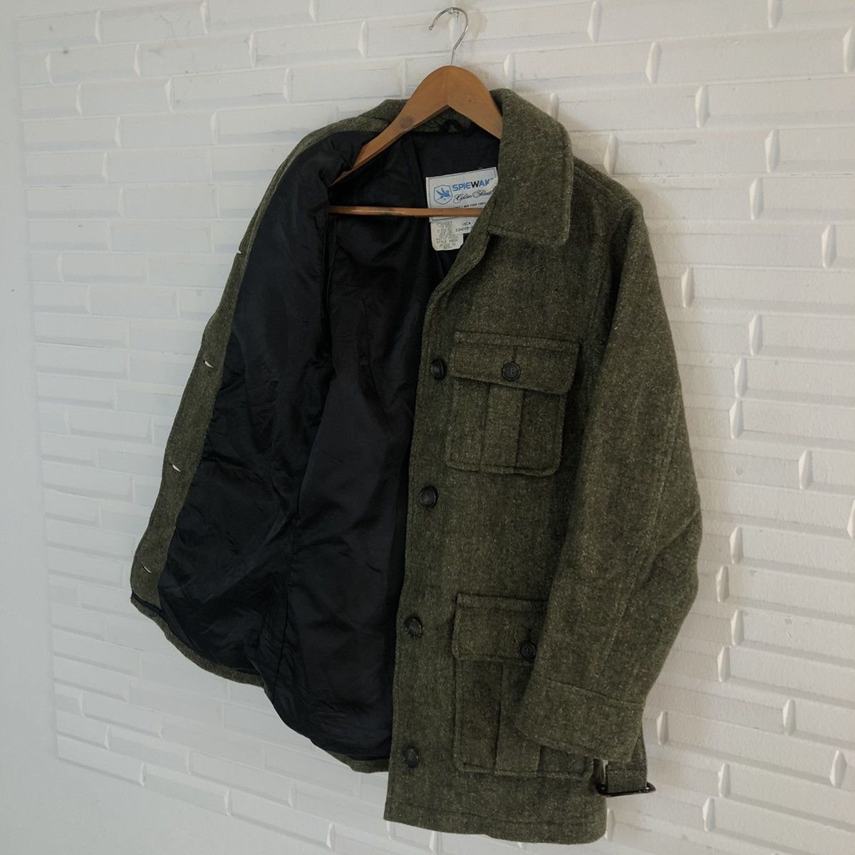 Vintage VINTAGE SPIEWALK MADE IN USA MULTI POCKET CARGO JACKET Size US M / EU 48-50 / 2 - 12 Thumbnail
