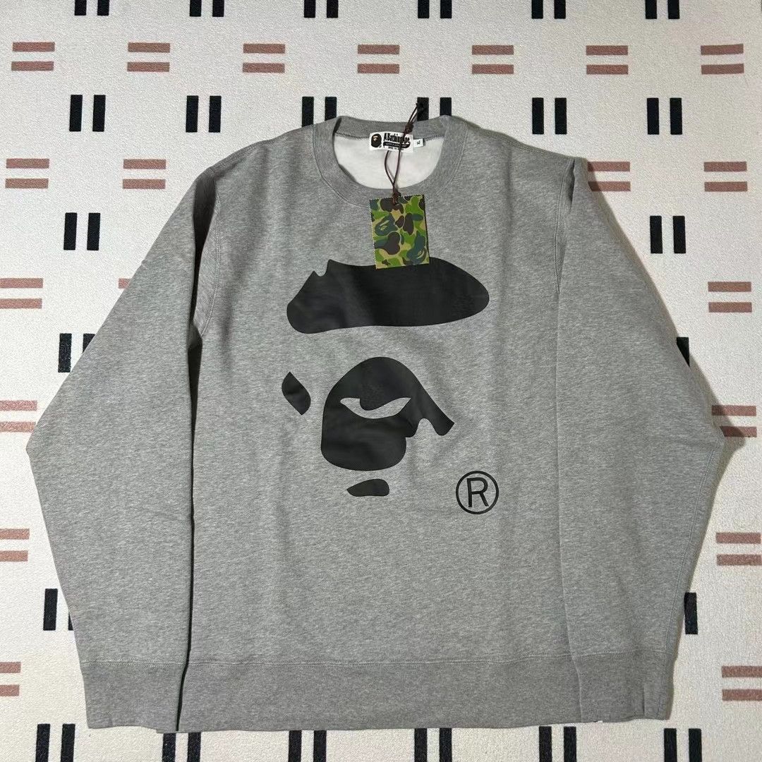 BAPE APE FACE CREWNECK