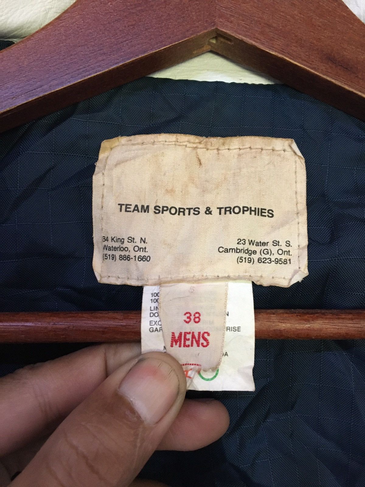 Other Team Sports &Trophies Varsity Jacket Leather Sleeve Size US L / EU 52-54 / 3 - 11 Thumbnail
