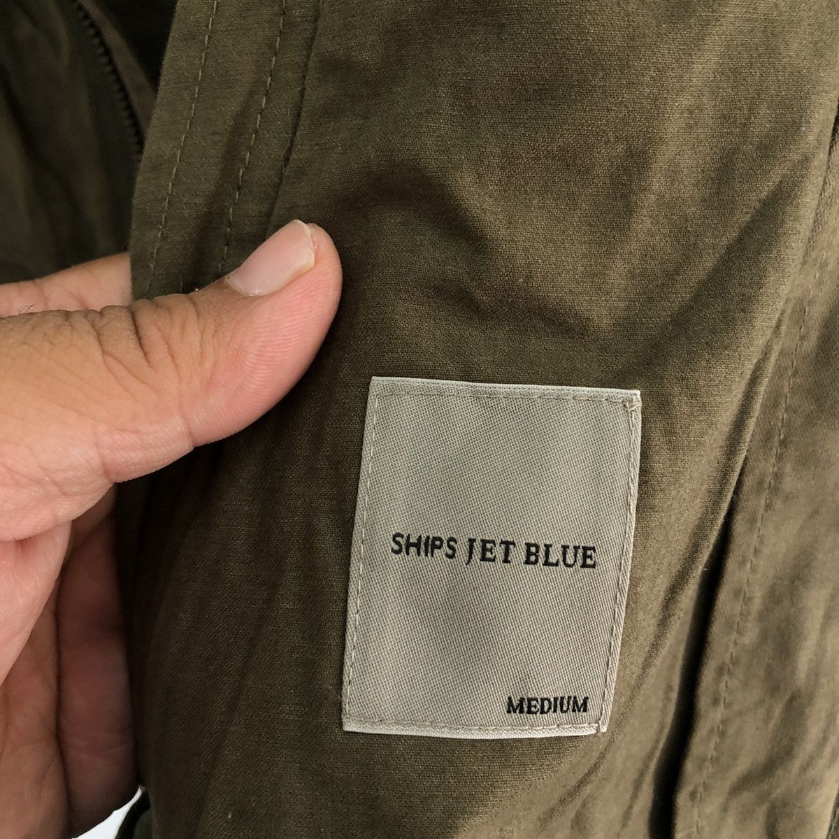 Japanese Brand × SHIPS VINTAGE HIKORY CHORE JACKET SHIPS JET BLUE JAPAN Size US M / EU 48-50 / 2 - 10 Thumbnail
