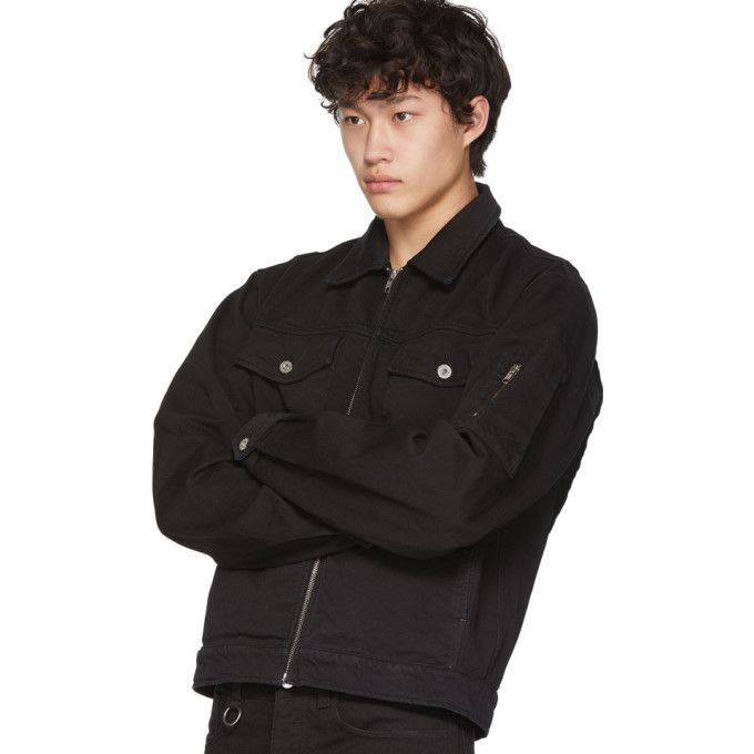 Random Identities Random Identities Black Jeans Jacket Size US M / EU 48-50 / 2 - 9 Thumbnail