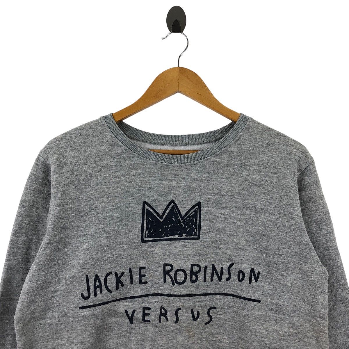 Jean-Michel Basquiat Vintage JEAN MICHEL BASQUAIT Jackie Robinson Arts Sweatshirt Size US L / EU 52-54 / 3 - 2 Thumbnail