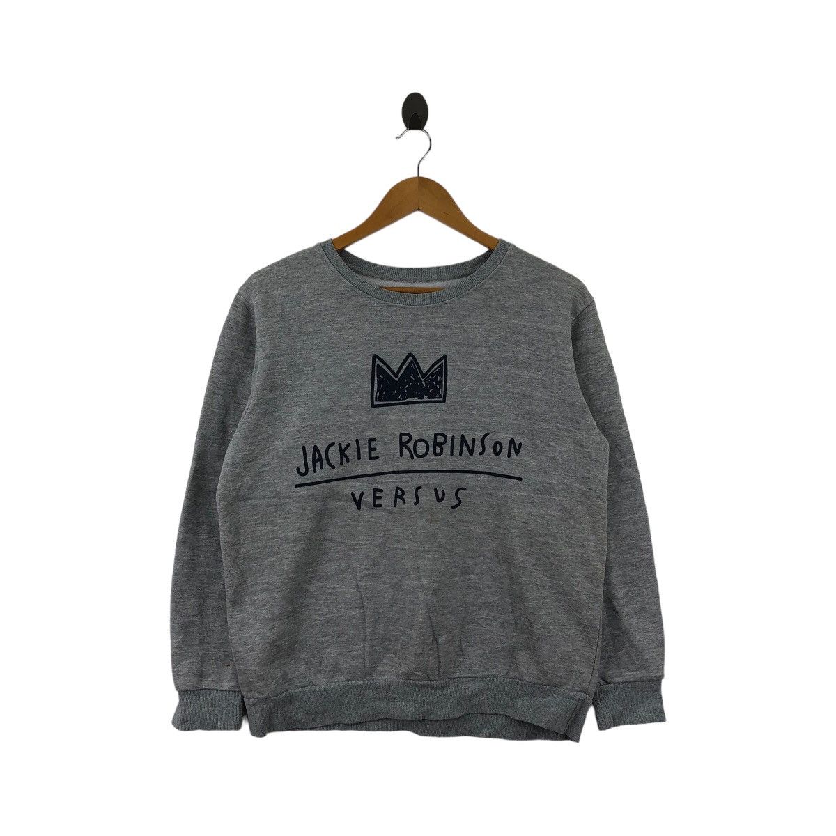 Jean-Michel Basquiat Vintage JEAN MICHEL BASQUAIT Jackie Robinson Arts Sweatshirt Size US L / EU 52-54 / 3 - 1 Thumbnail