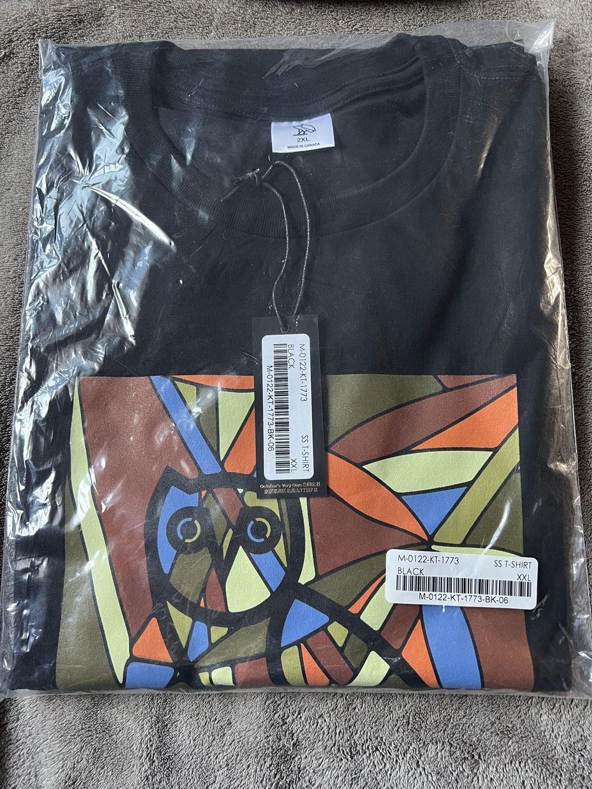 Drake × October's Very Own RARE OVO T-SHIRT STAINED GLASS OWL TEE BRAND NEW Size US XXL / EU 58 / 5 - 1 Thumbnail