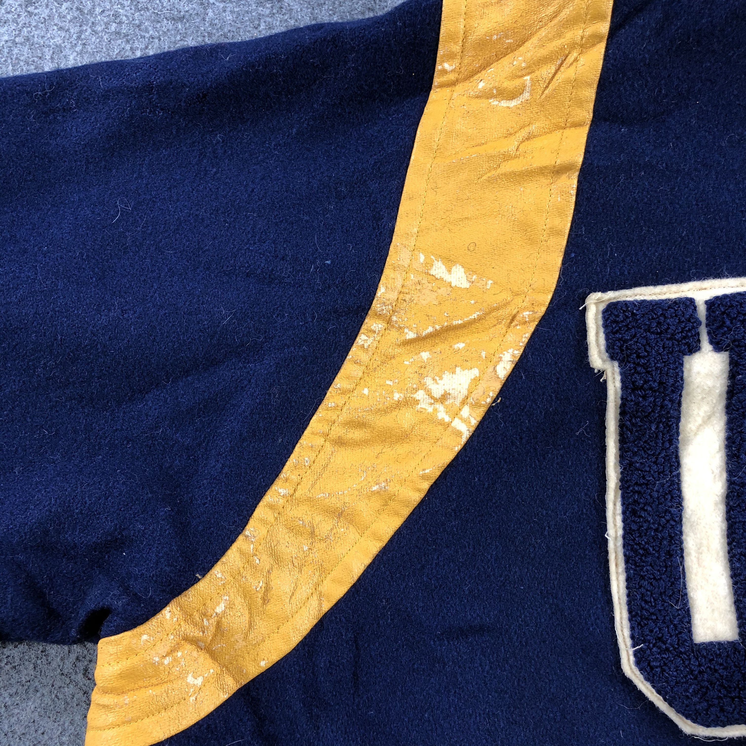 Japanese Brand Vintage 80s UAG College Wool Varsity Jacket JC32 Size US M / EU 48-50 / 2 - 11 Thumbnail