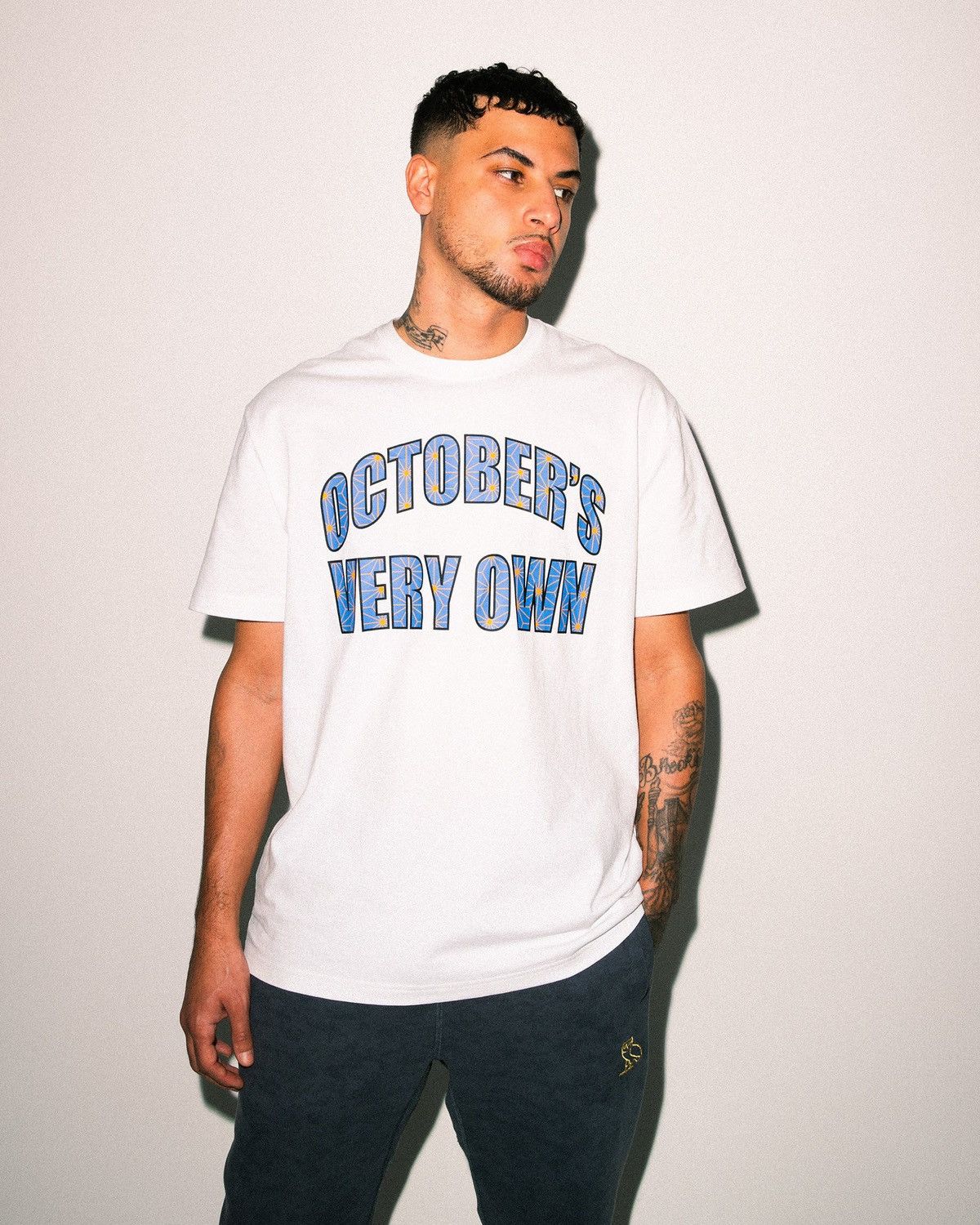 Drake OVO T-SHIRT POWER & RESPECT OWL WHITE TEE BRAND NEW RARE Size US M / EU 48-50 / 2 - 4 Thumbnail