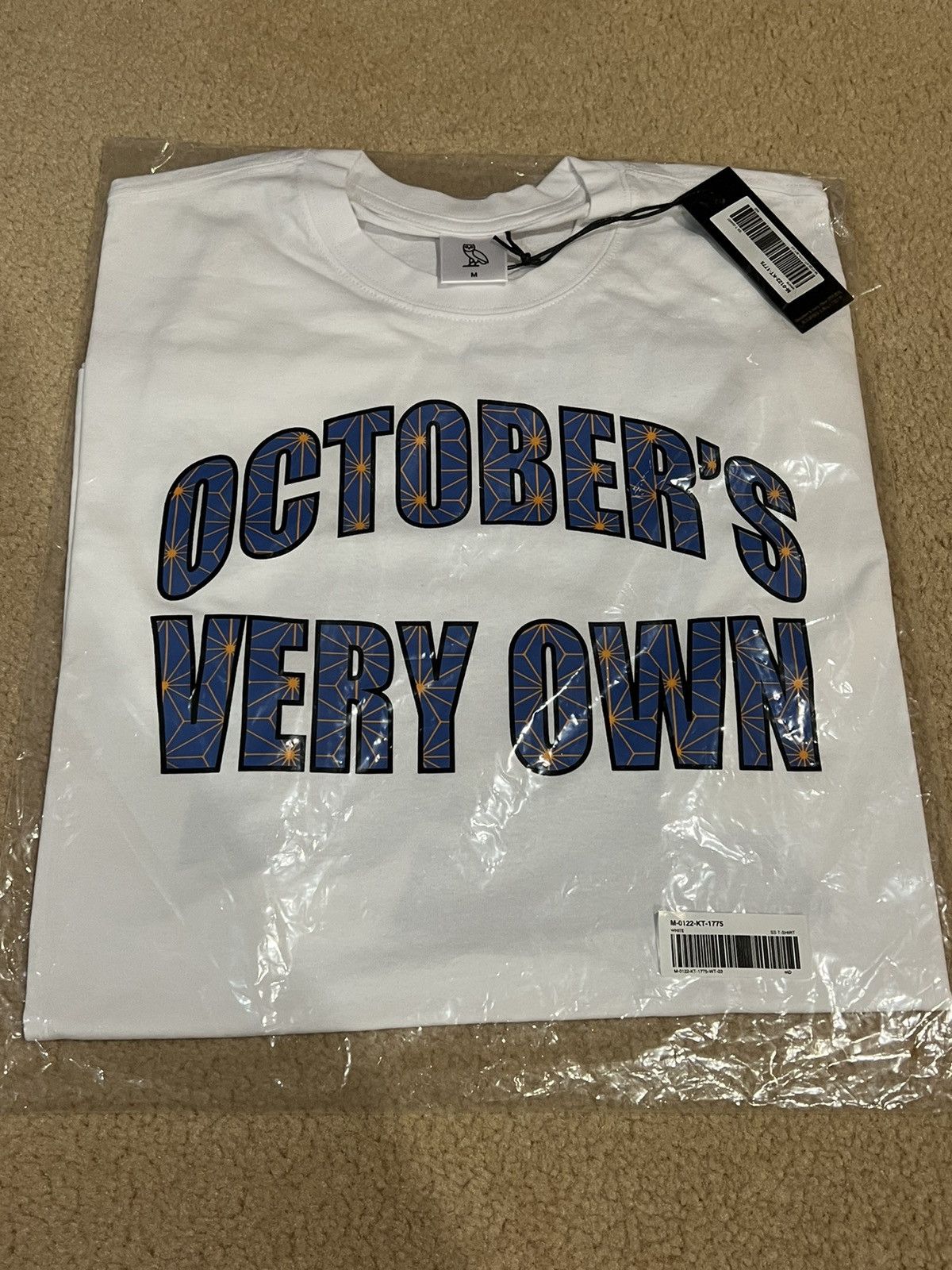 Drake OVO T-SHIRT POWER & RESPECT OWL WHITE TEE BRAND NEW RARE Size US M / EU 48-50 / 2 - 1 Thumbnail