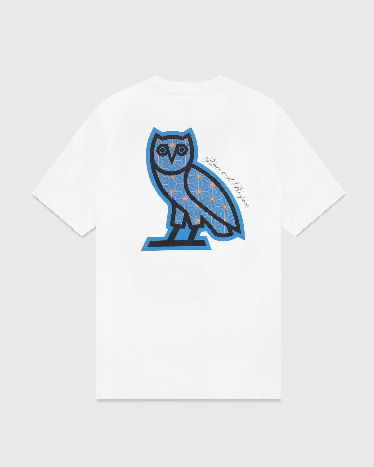 Drake OVO T-SHIRT POWER & RESPECT OWL WHITE TEE BRAND NEW RARE Size US M / EU 48-50 / 2 - 2 Thumbnail