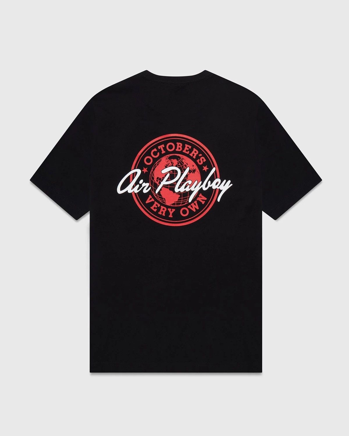 Drake × October's Very Own × Playboy RARE OVO T-SHIRT x PLAYBOY AIR T-SHIRT TEE BRAND NEW BLACK Size US L / EU 52-54 / 3 - 4 Thumbnail
